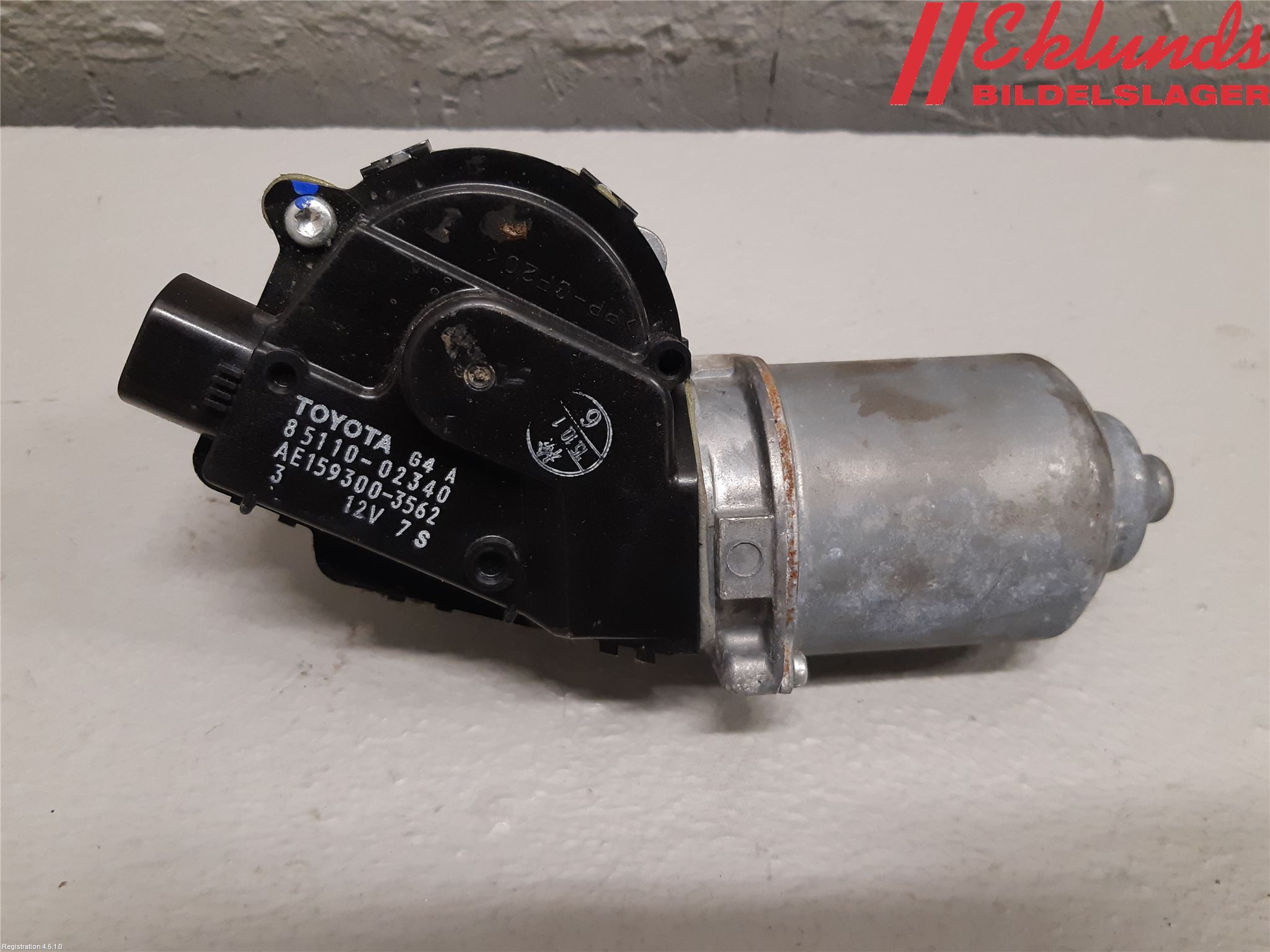 Toyota AURIS 13-19 Torkarmotor Vindruta
