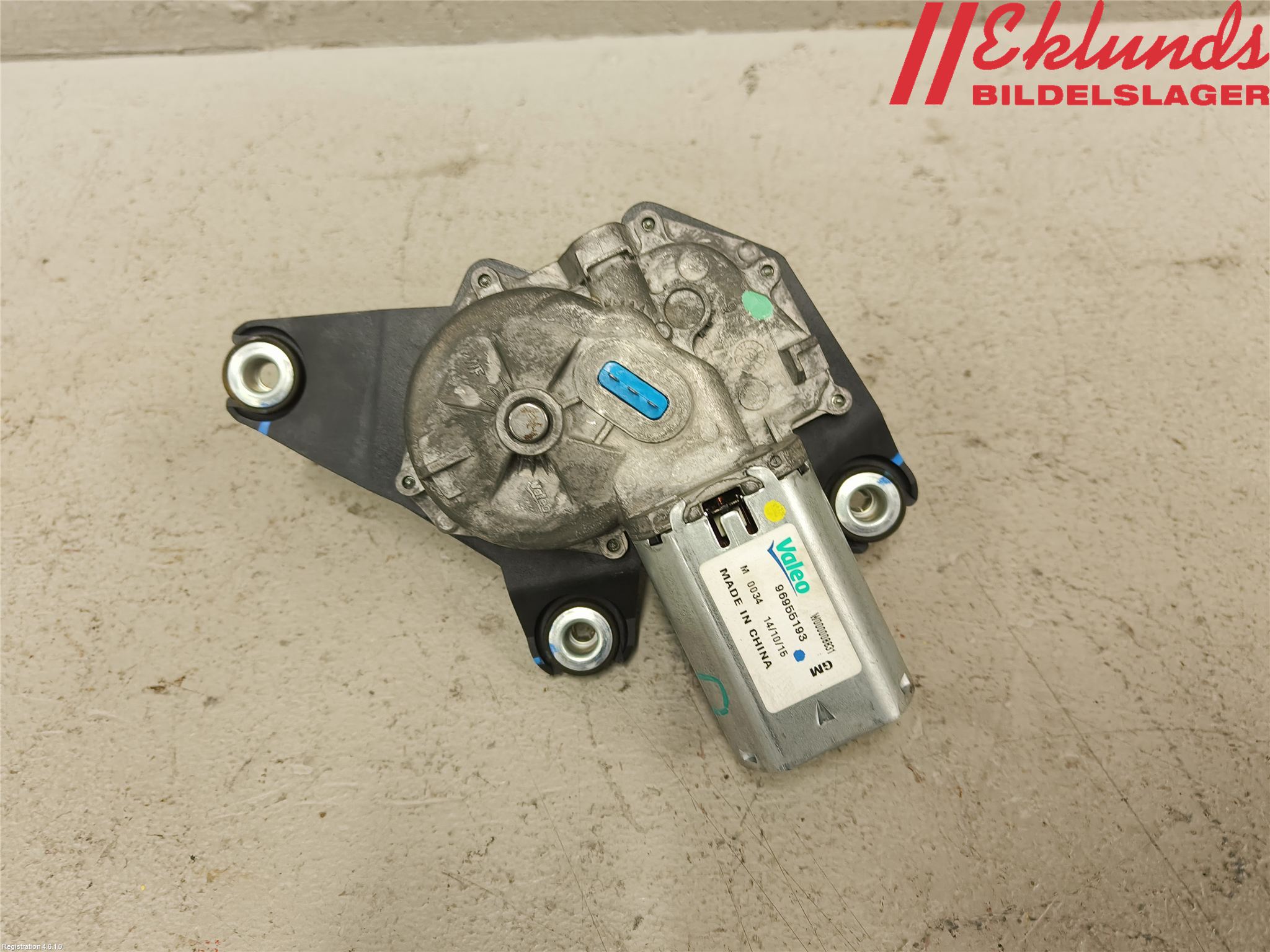 Opel MOKKA 13-20 Torkarmotor Baklucka