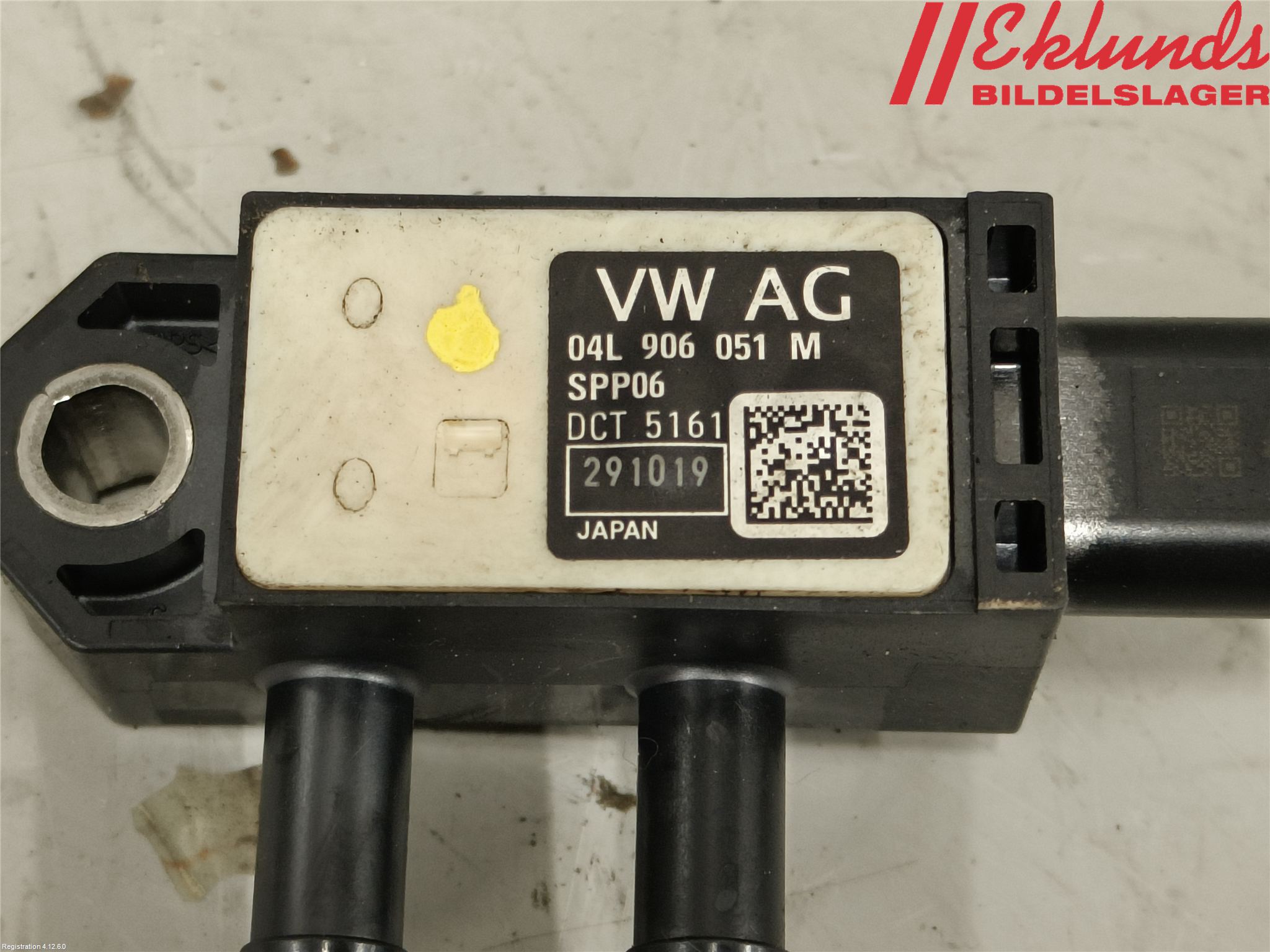 Volkswagen VW TIGUAN ALLSPACE 18- Givare Temp-Tryck Avgas
