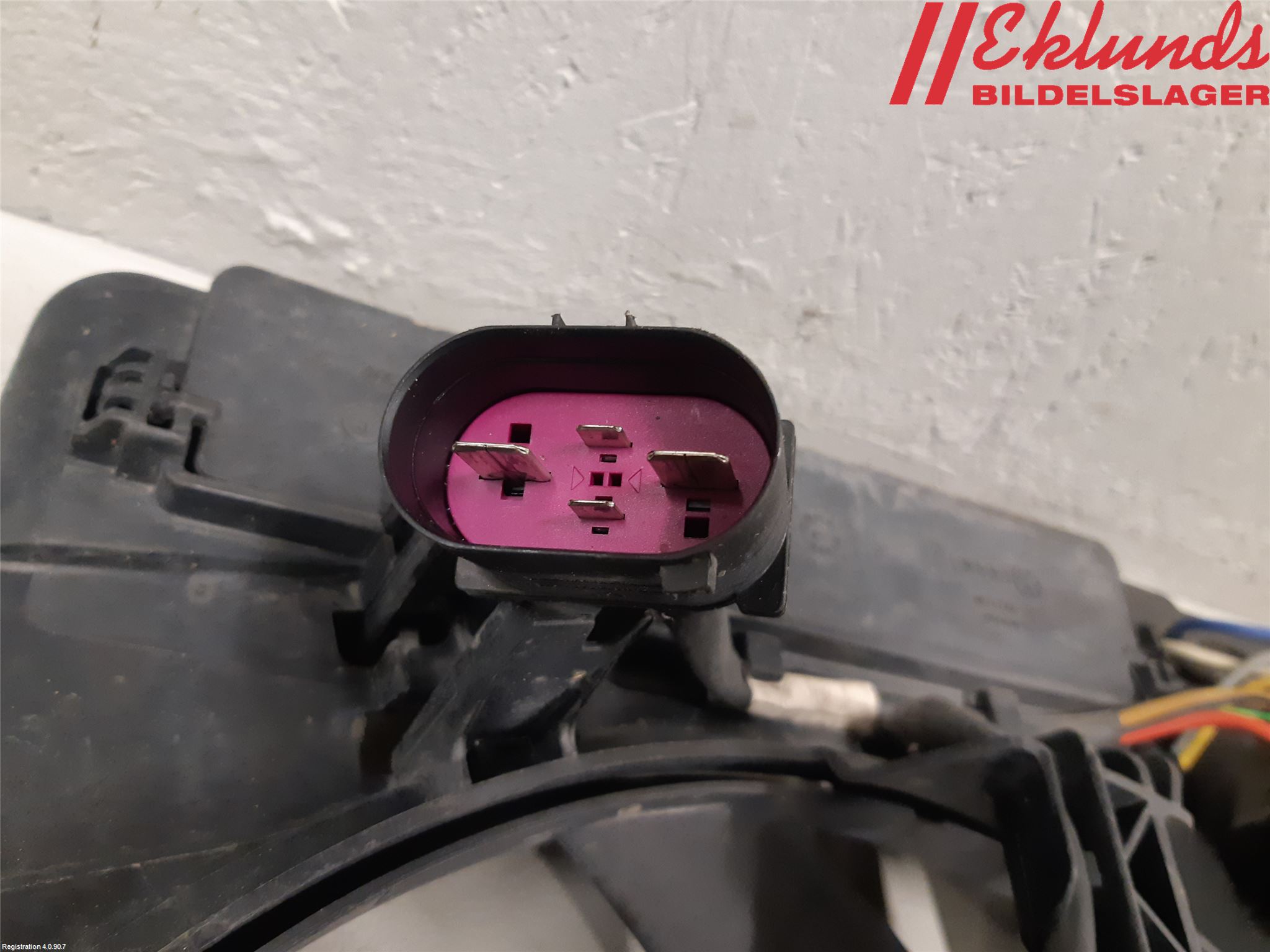 Audi A4/S4 08-11 Kylfläkt El