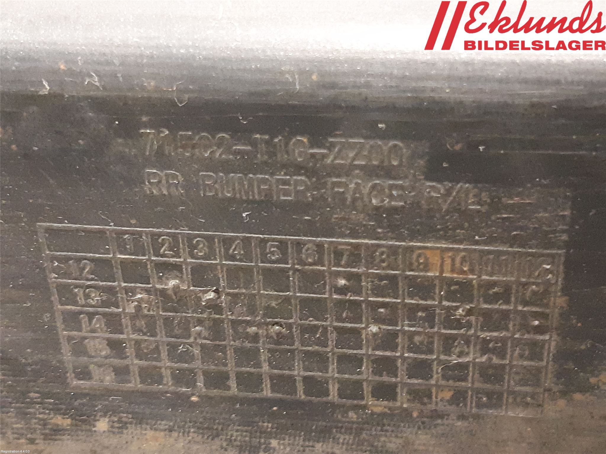 Honda CR-V 13-18 Stötfångardel Bak Hö