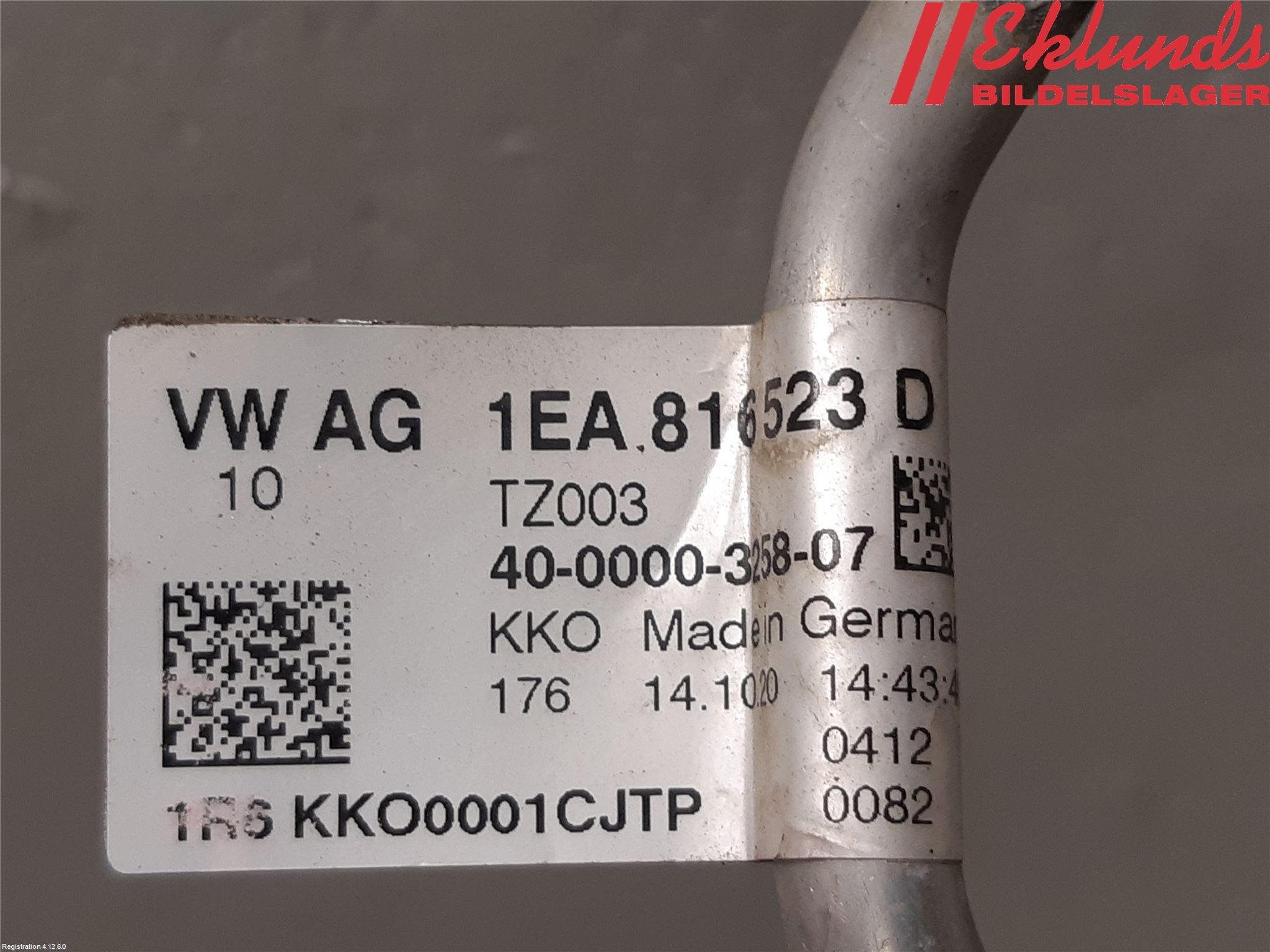 Volkswagen VW ID.3 21- Ac Slang-Rör