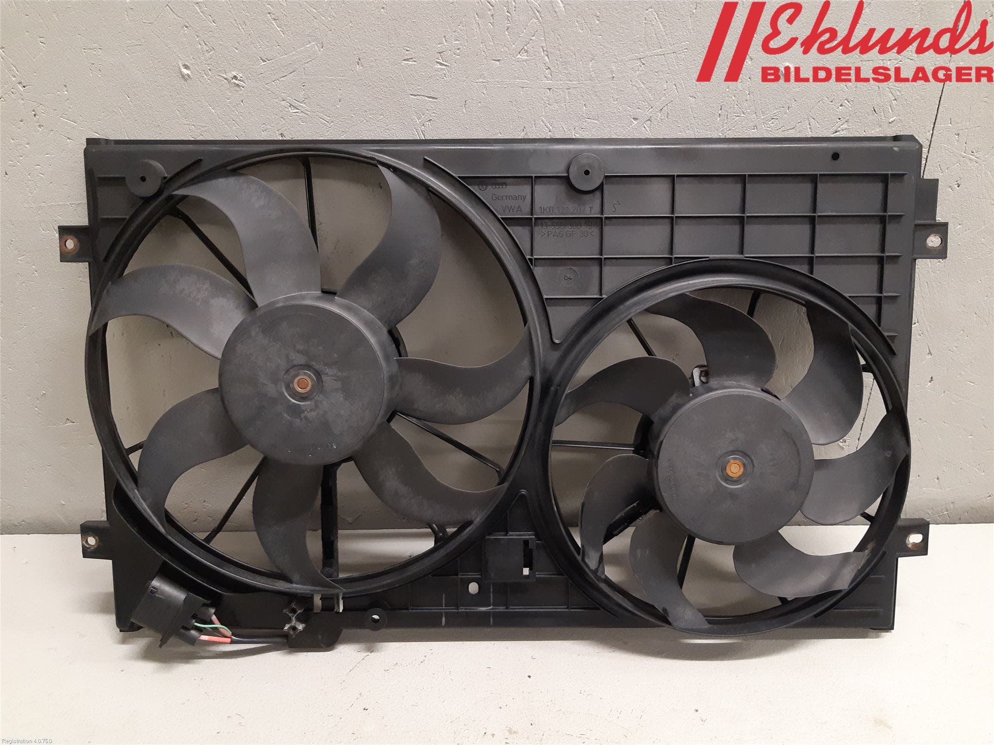 Audi A3/S3 05-13 Kylfläkt El