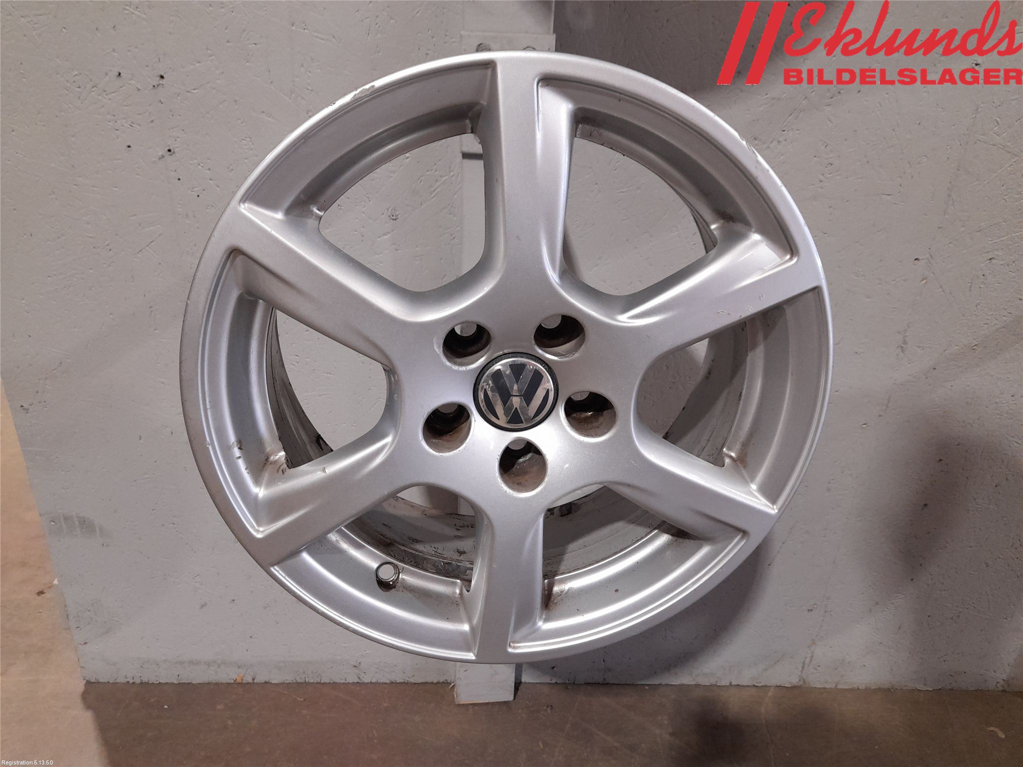 Volkswagen VW POLO 10-17 Fälgsats Aluminium