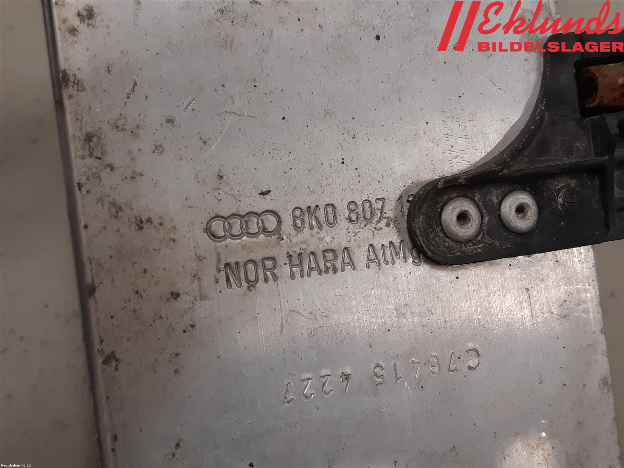 Audi A4 12-15 Stötfångarbärjärn Fram