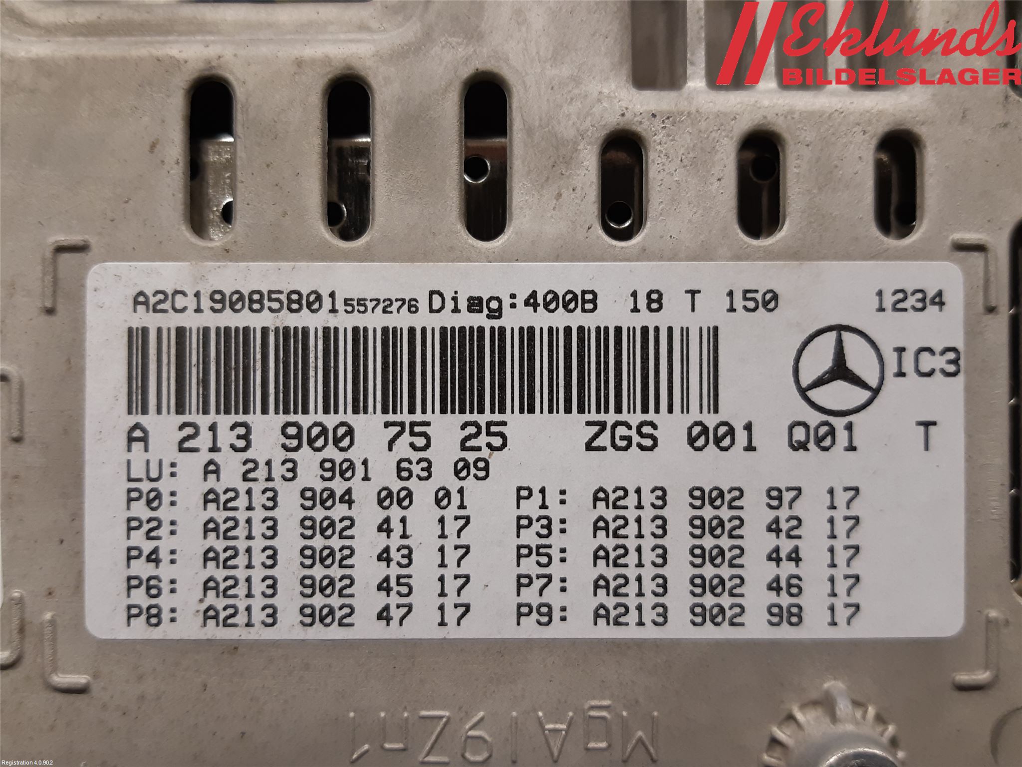 Mercedes-Benz MB E-KLASS (W213) 16-23 Instrument Komb