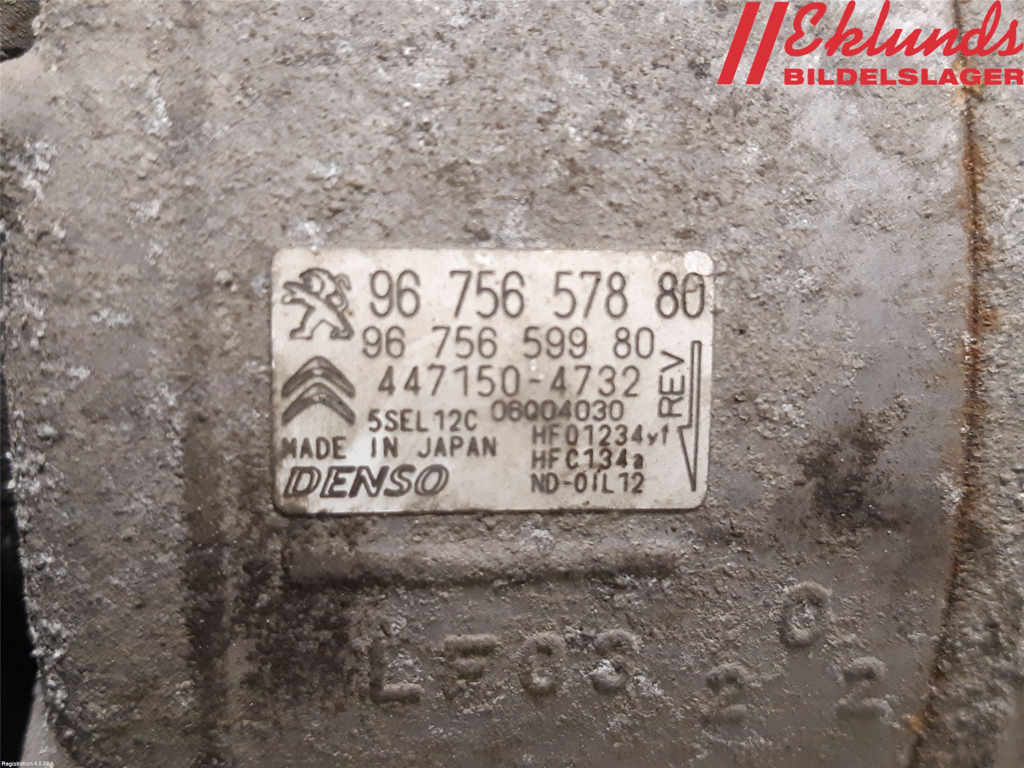 Peugeot 308 14-21 Ac Kompressor