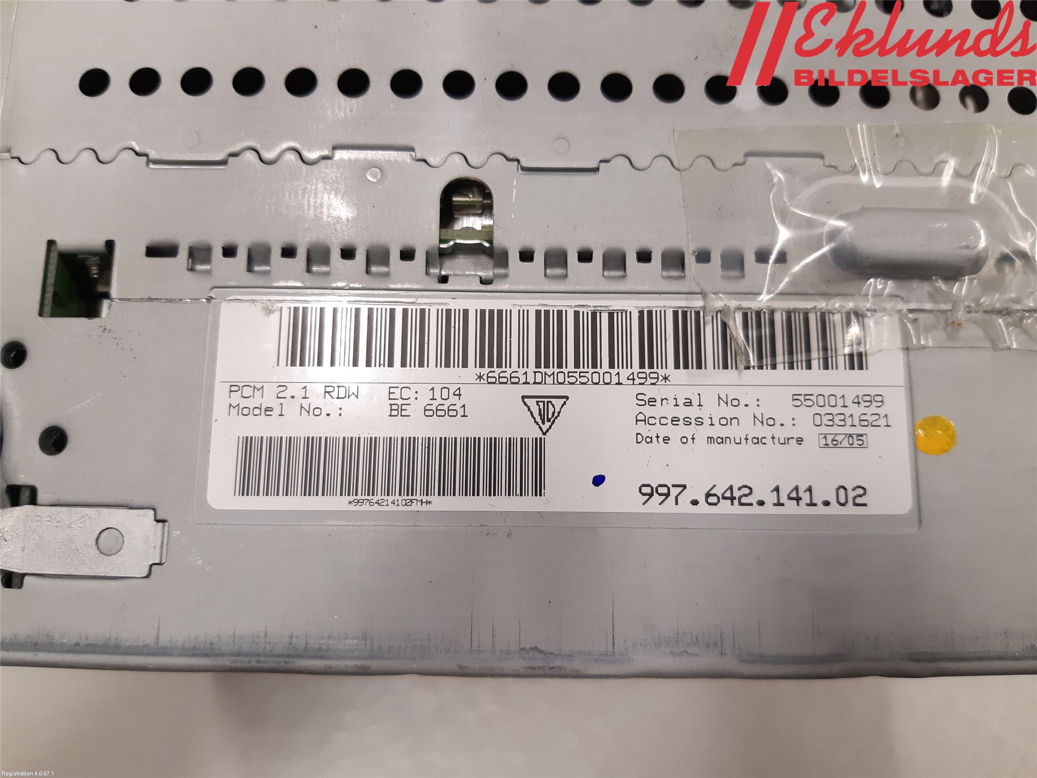 Porsche 911 64- Gps Navigator