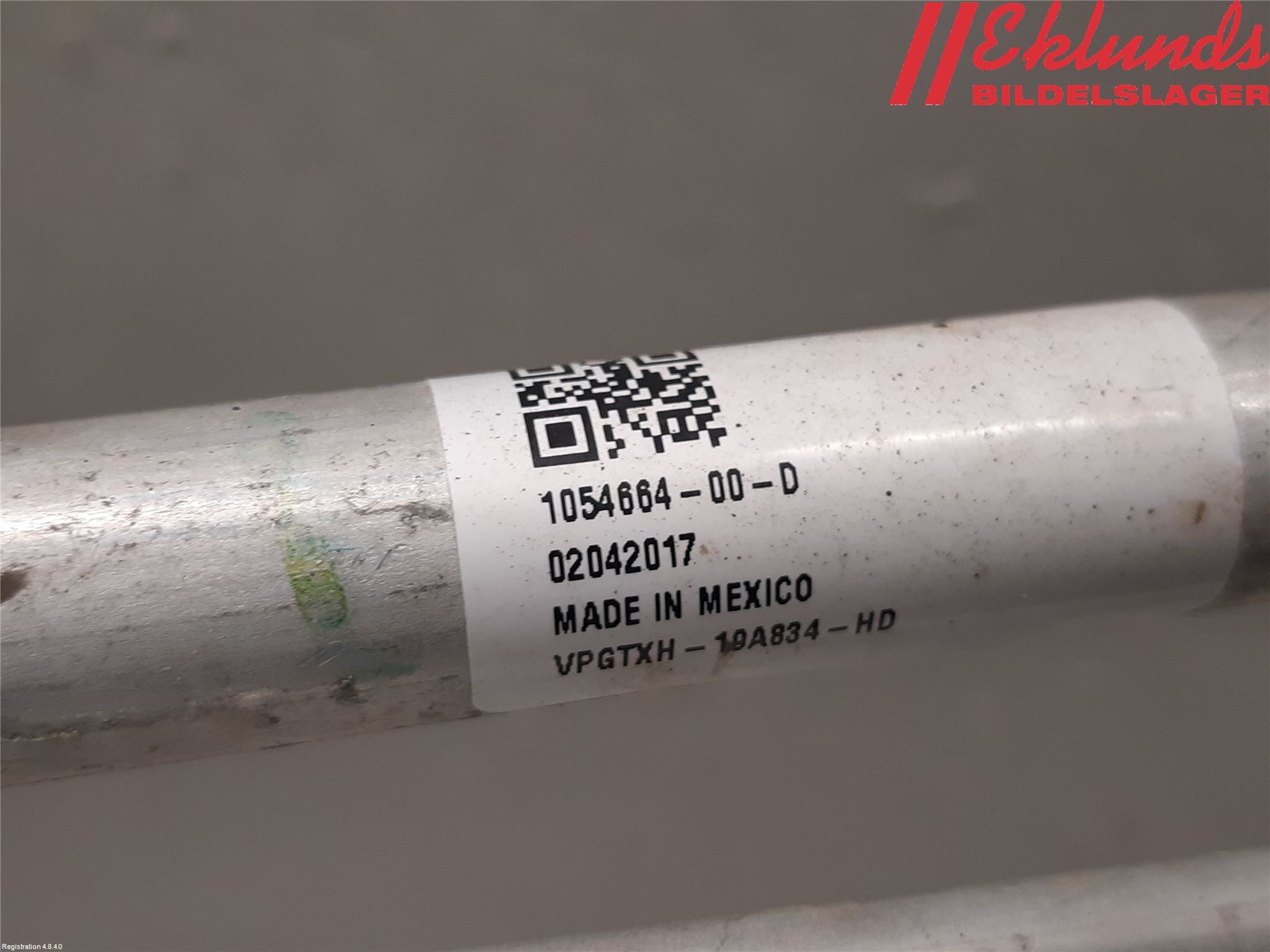 Tesla MODEL X 16- Ac Slang-Rör