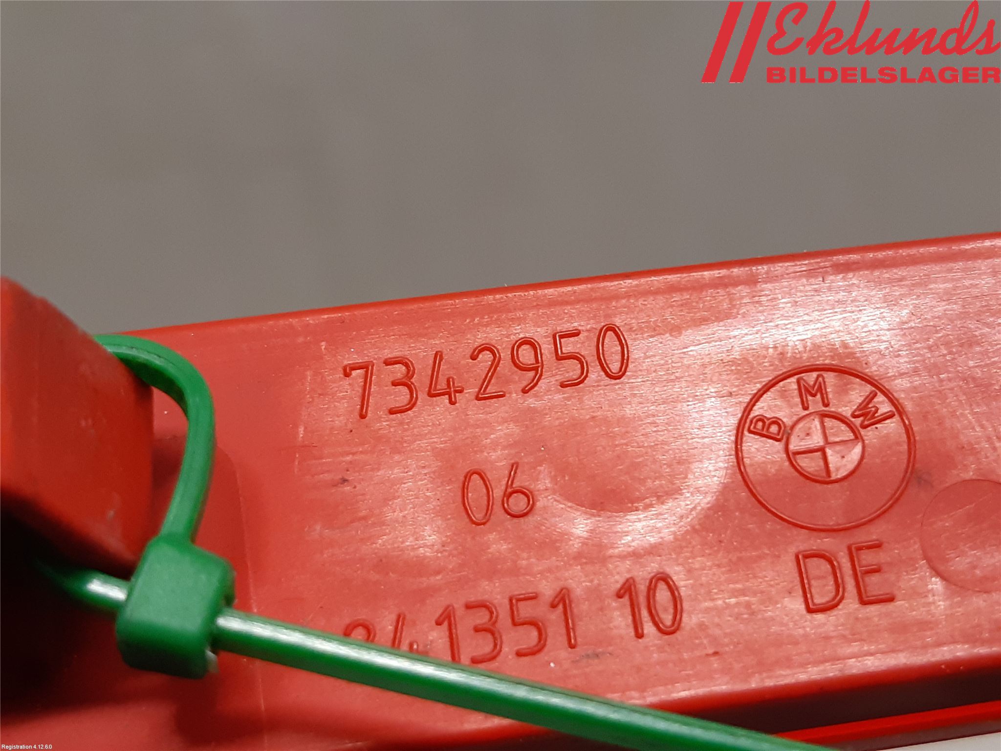 BMW 7 G11/G12 15-22 Dimljus/Reflex Bak