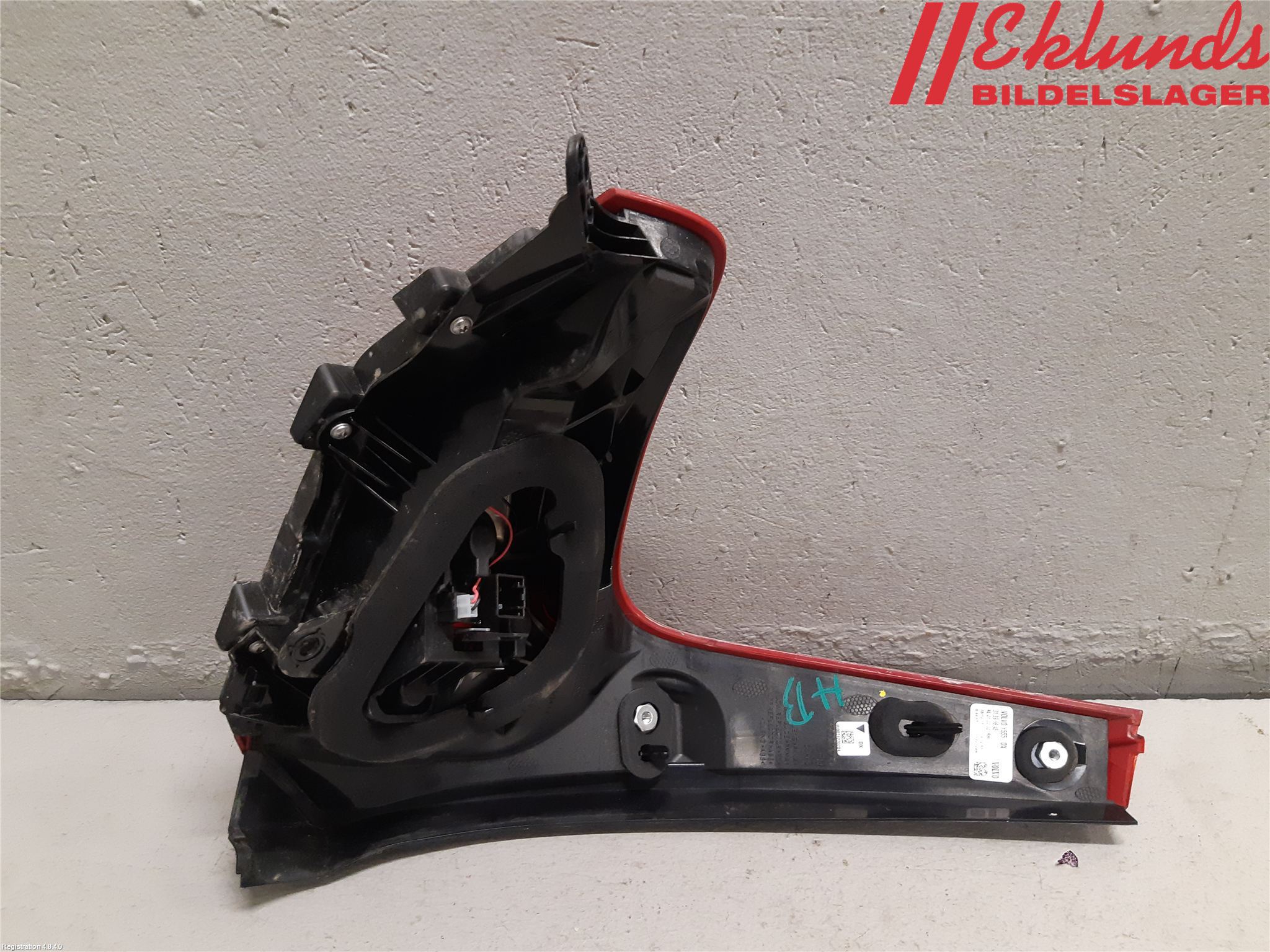 Volvo V40 12-19 Bakljus Höger