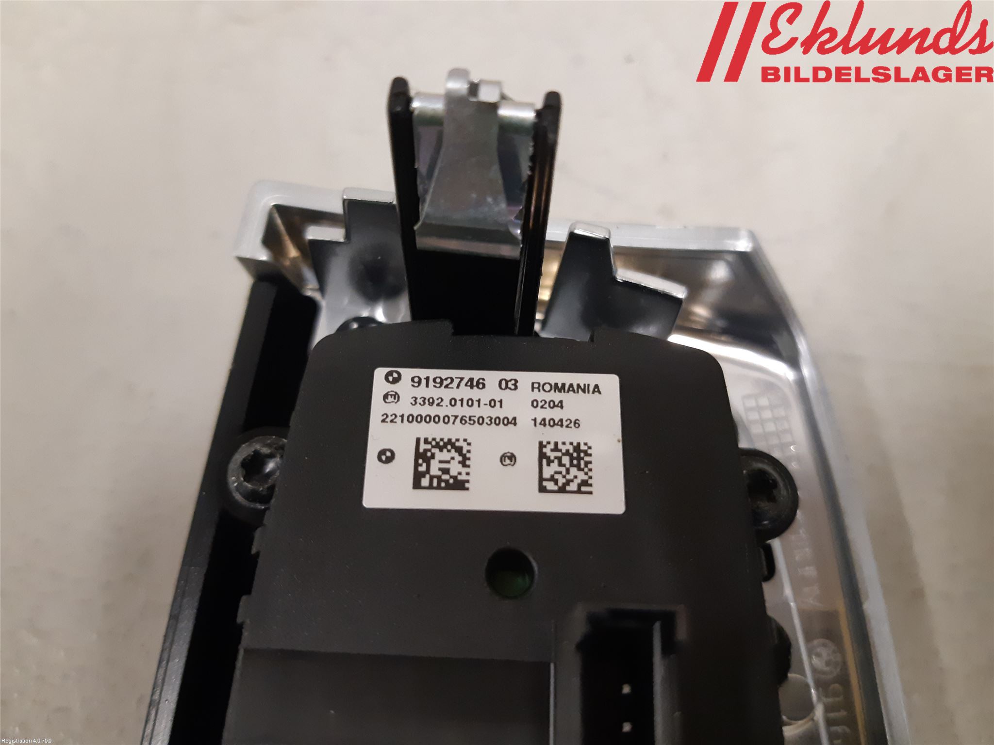 BMW 5 F10/F11/F18 09-17 Strömställare Ljus
