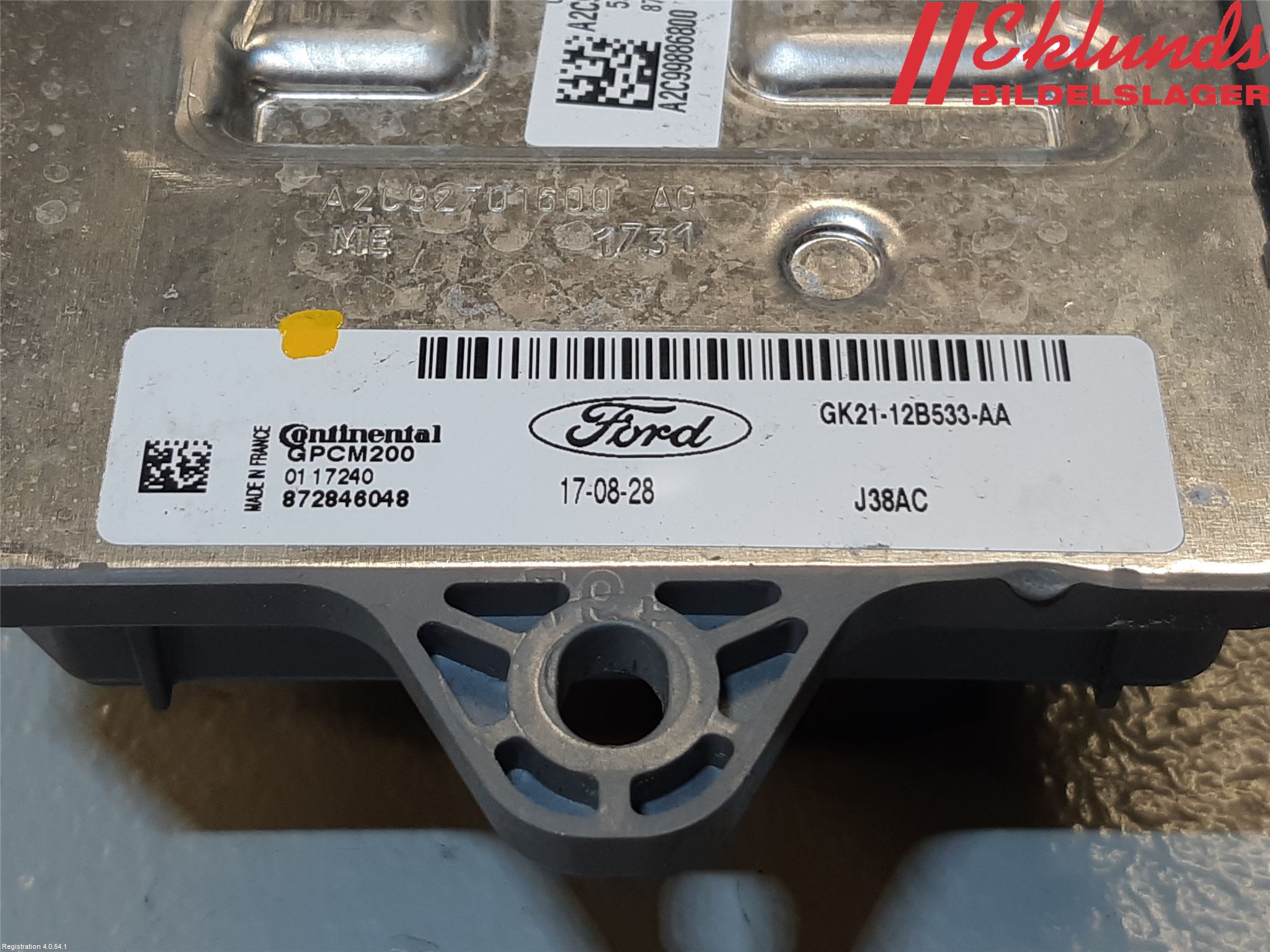 Ford TRANSIT SKÅP/BUSS 14-22 Relä Glödning Diesel