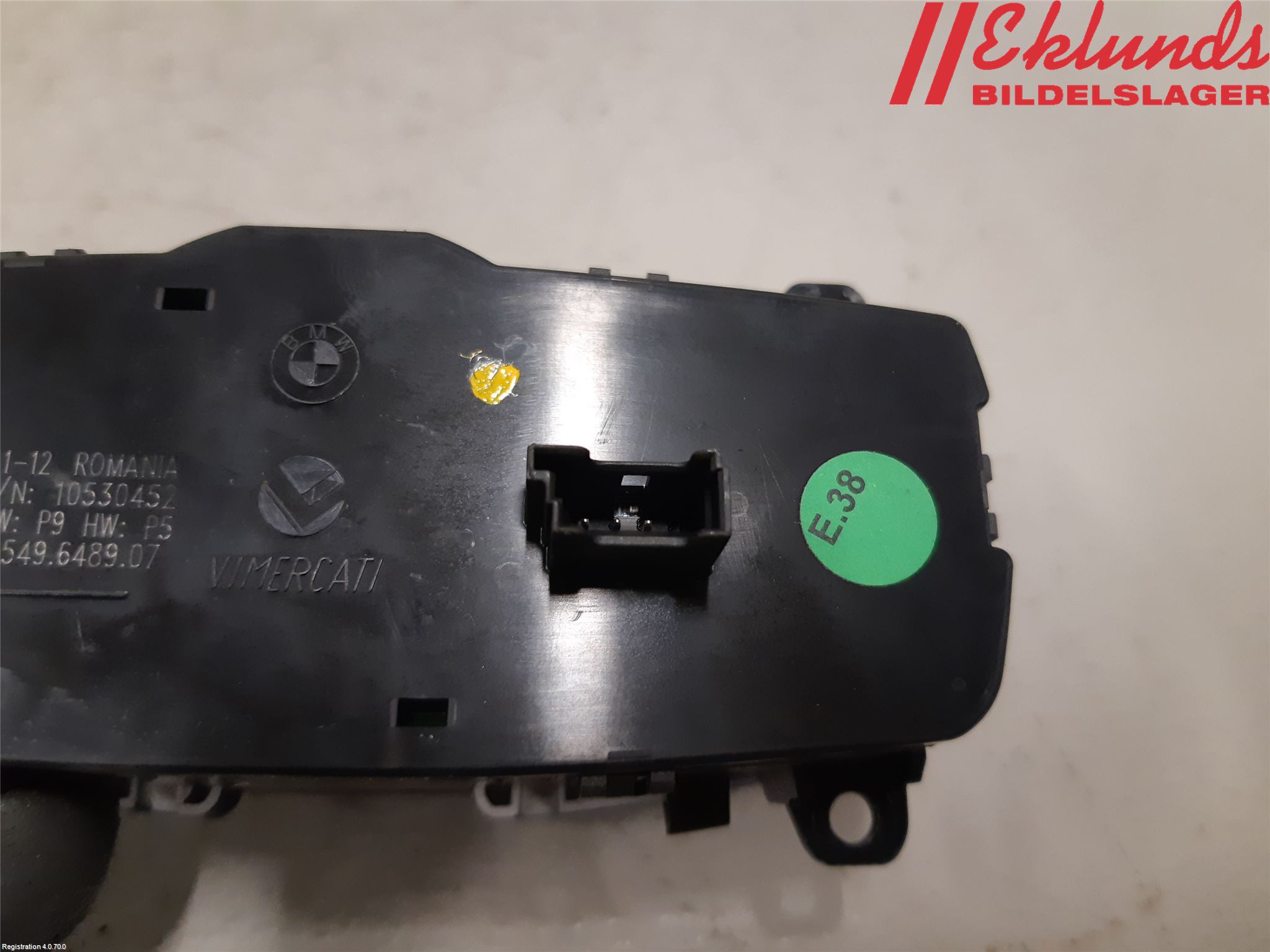 BMW 3 F30/F31/F80 12-19 Strömställare Ljus