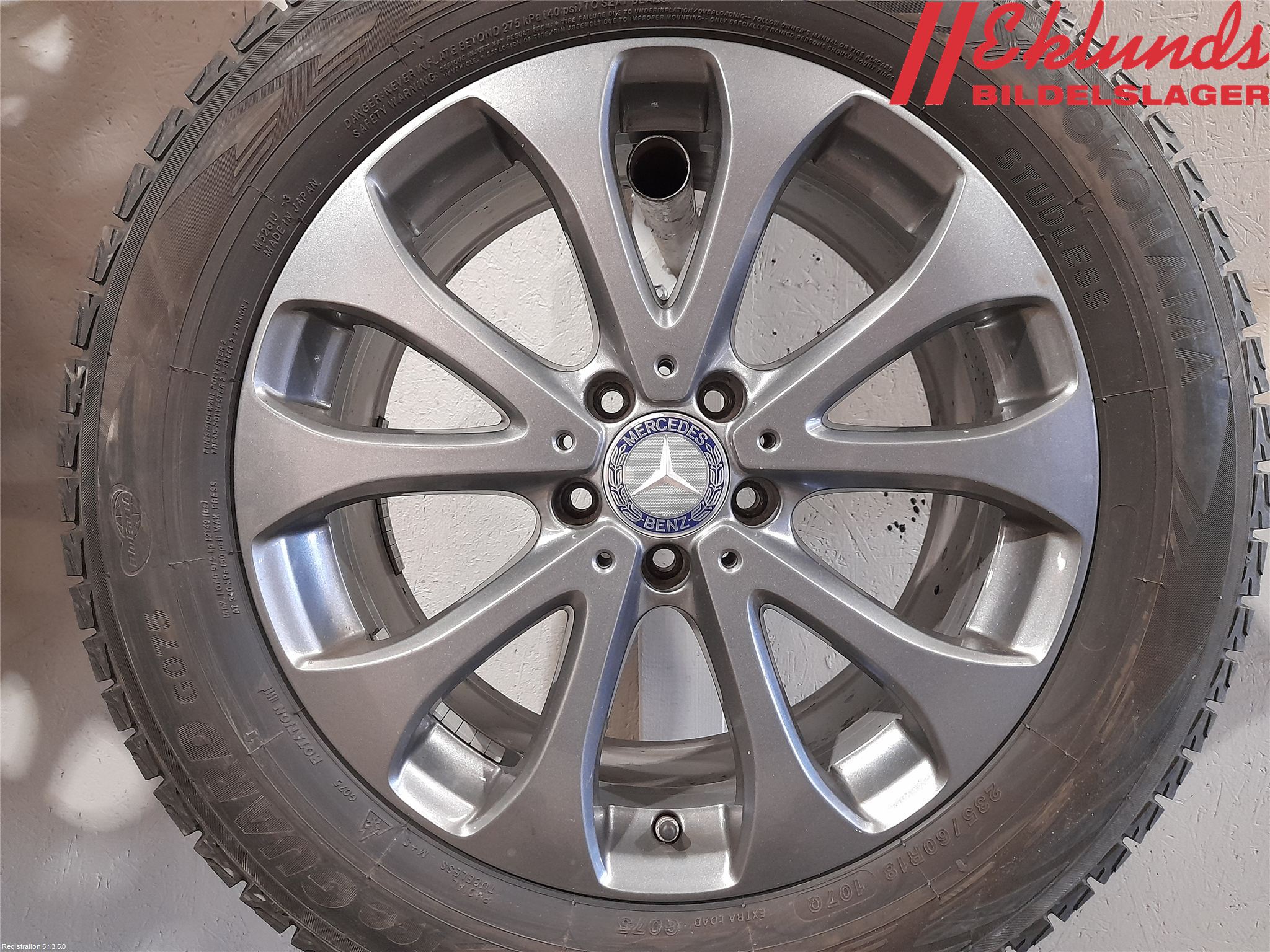 Mercedes-Benz MB GLC-KLASS (X253/C253) 15-22 Vinterdäck Alumfälg 4St