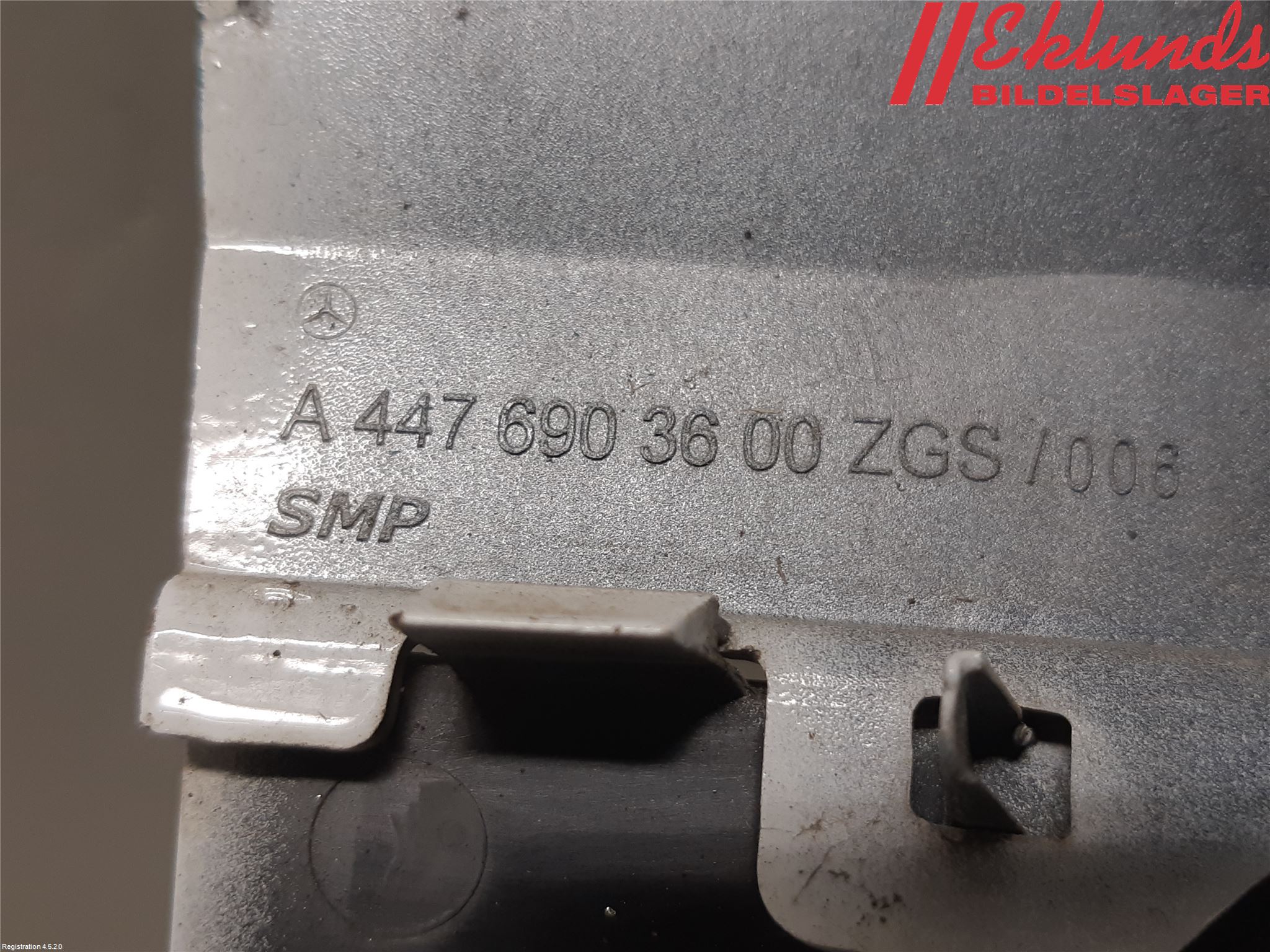 Mercedes-Benz MB VITO/V-KLASS (W640,W447,W448) 14- Skärm Hörn Utfyllnad Bak