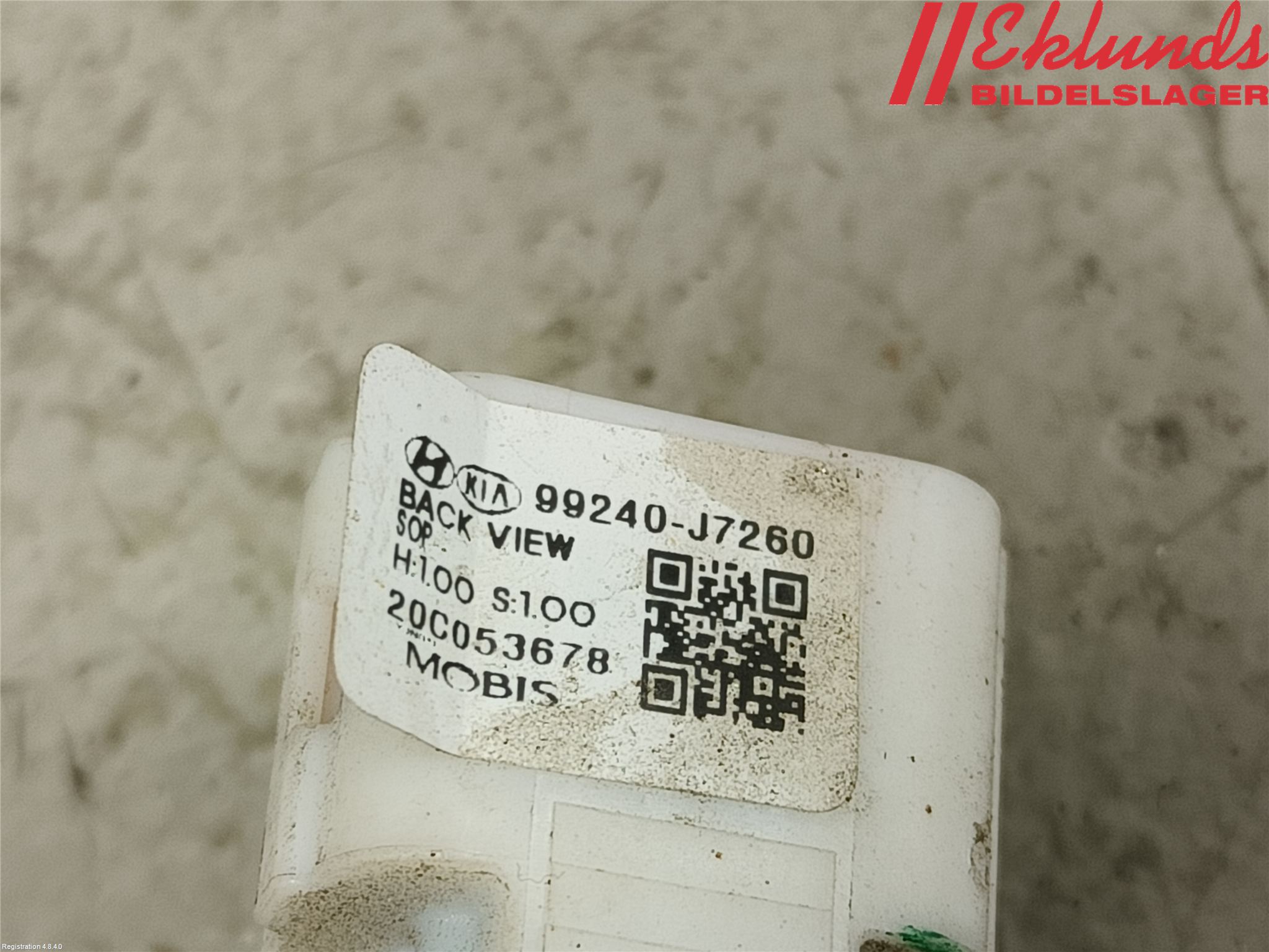 Kia XCEED 19- Parkeringshjälp Kamera