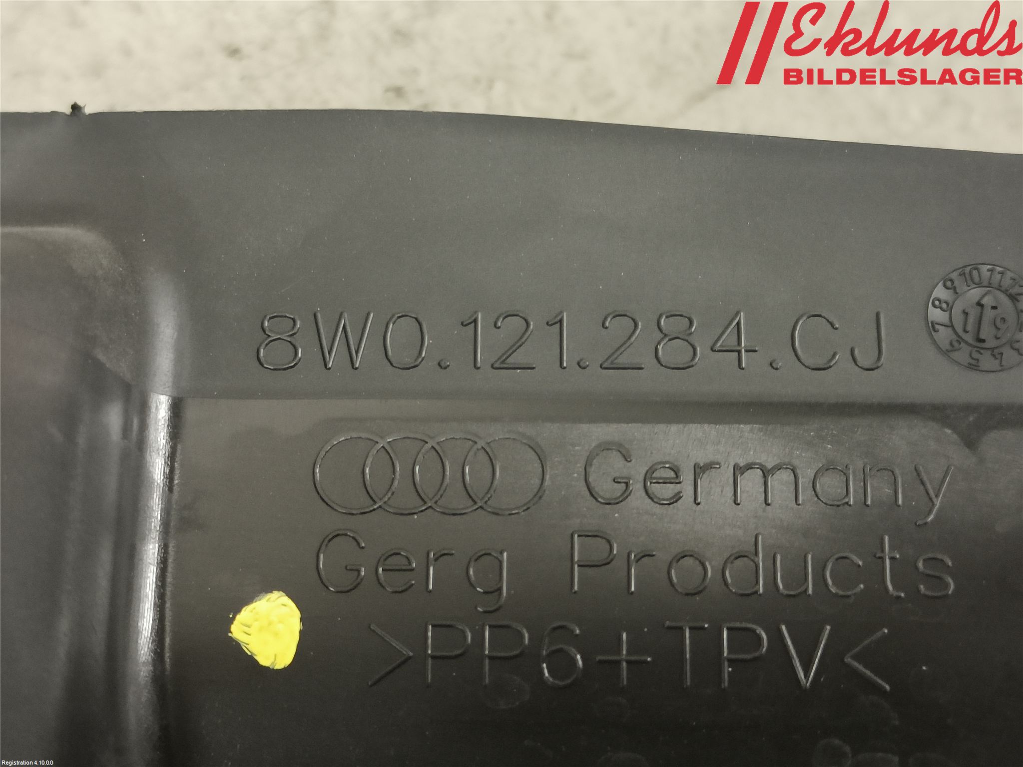 Audi A4/S4 B9 20- Deflektor Plåt-Plast Kylning