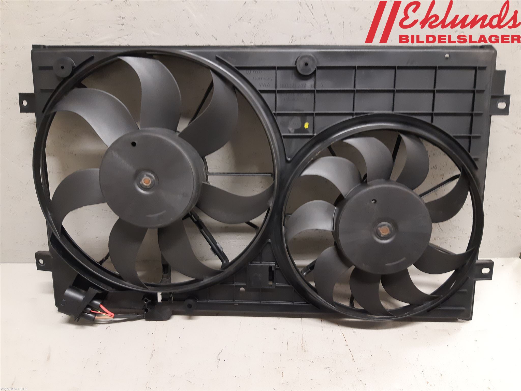 Volkswagen VW GOLF PLUS/CROSS GOLF 04-14 Kylfläkt El