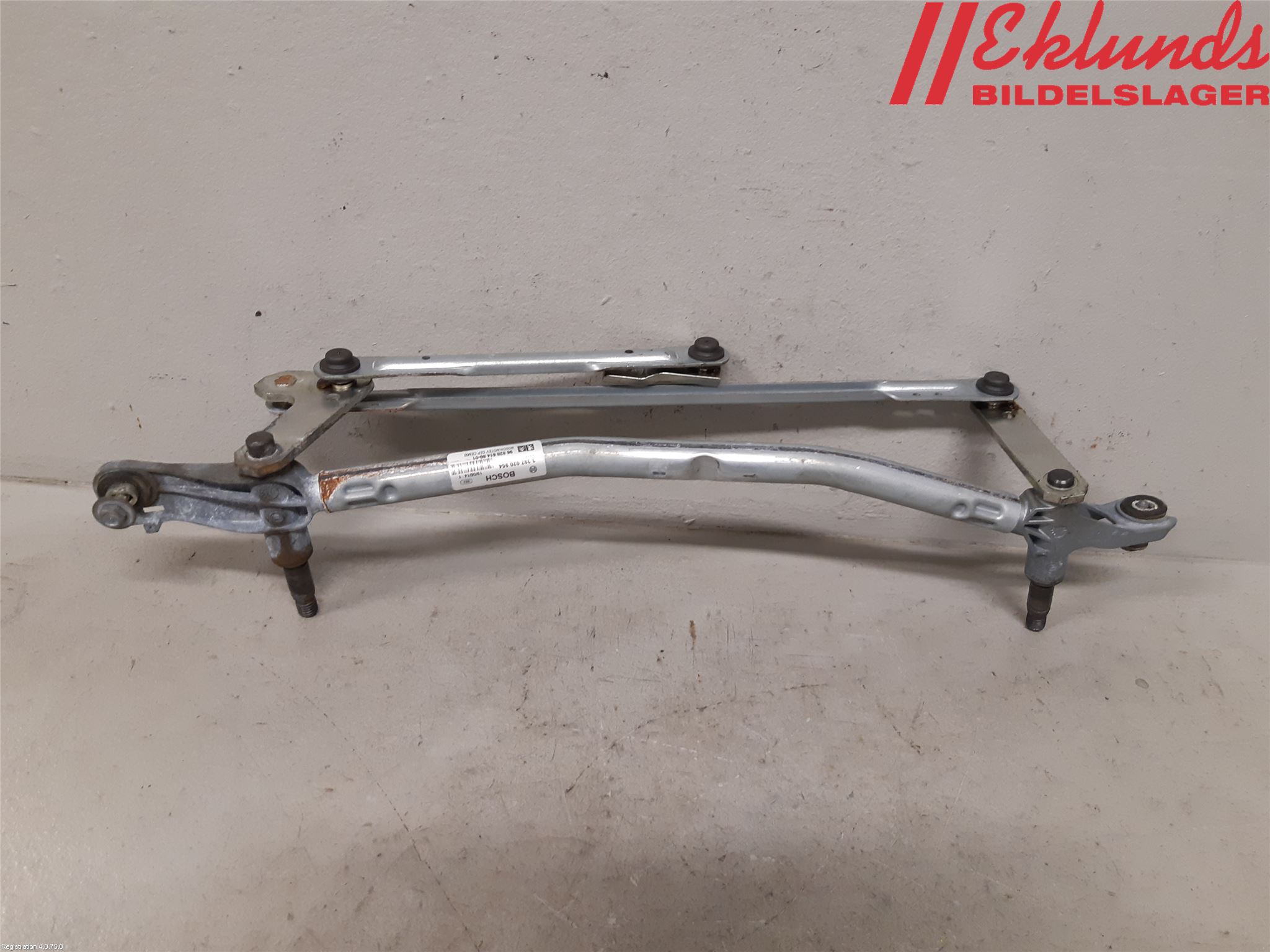 Citroen BERLINGO 08-18 Torkarmekanism Vindruta