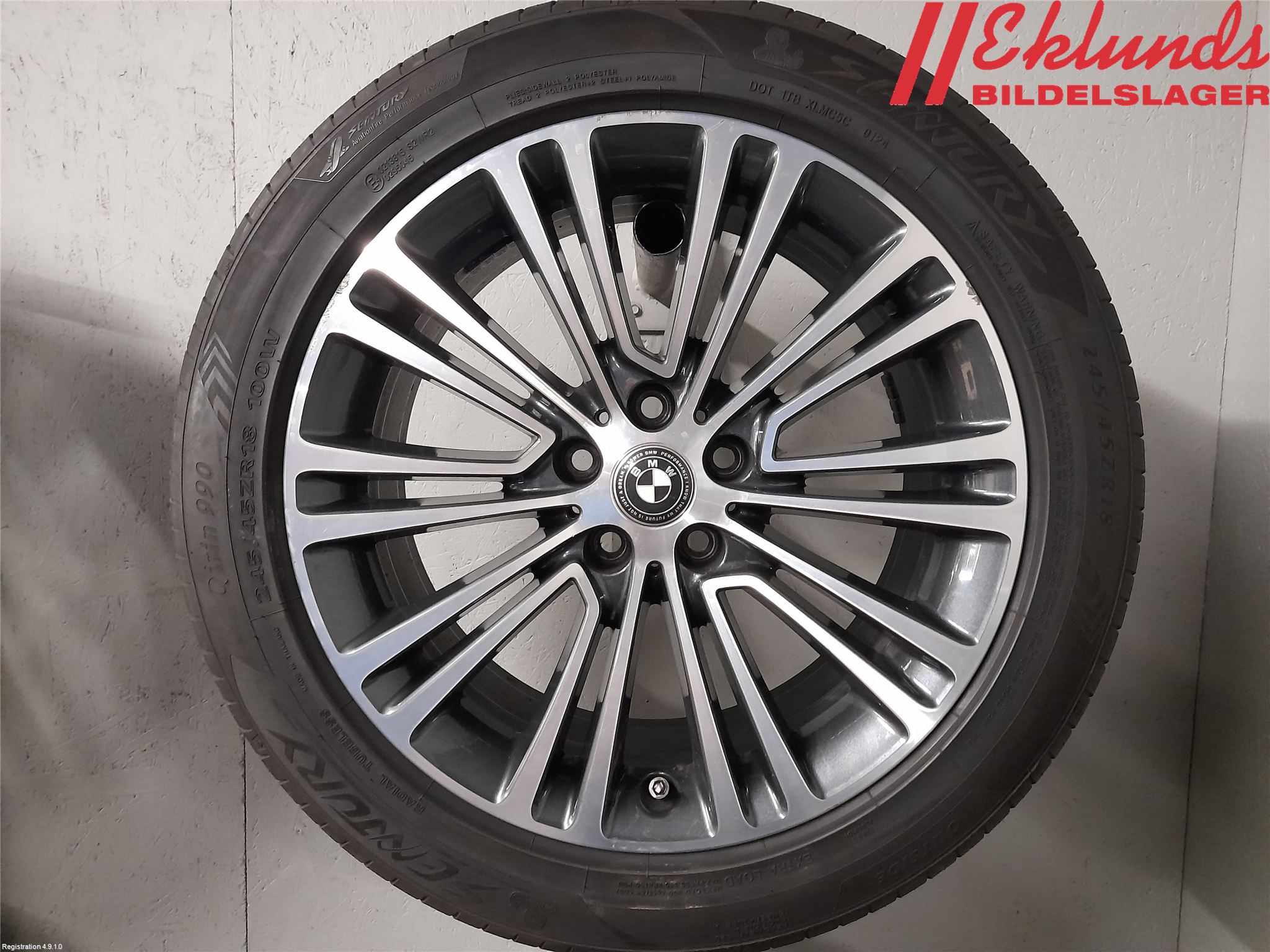 BMW 5 G30/G31/F90 17-23 Sommardäck Alumfälg 4St