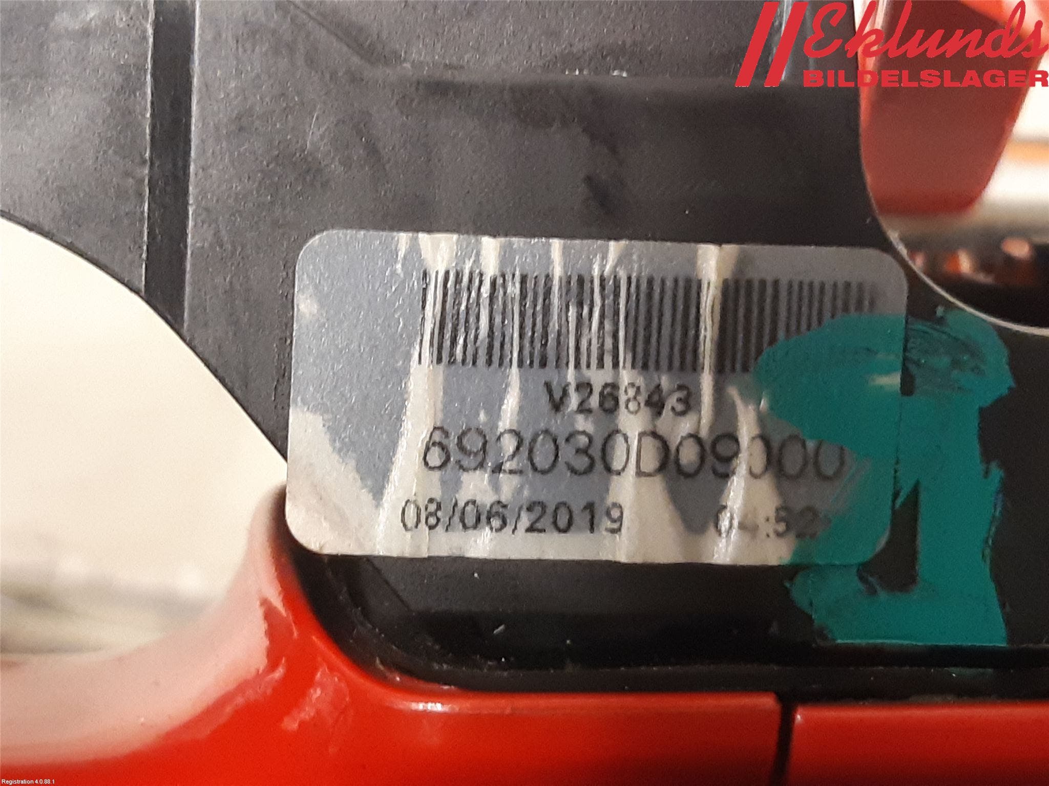 Toyota YARIS XP130 15-20 Dörrhandtag Yttre Hö