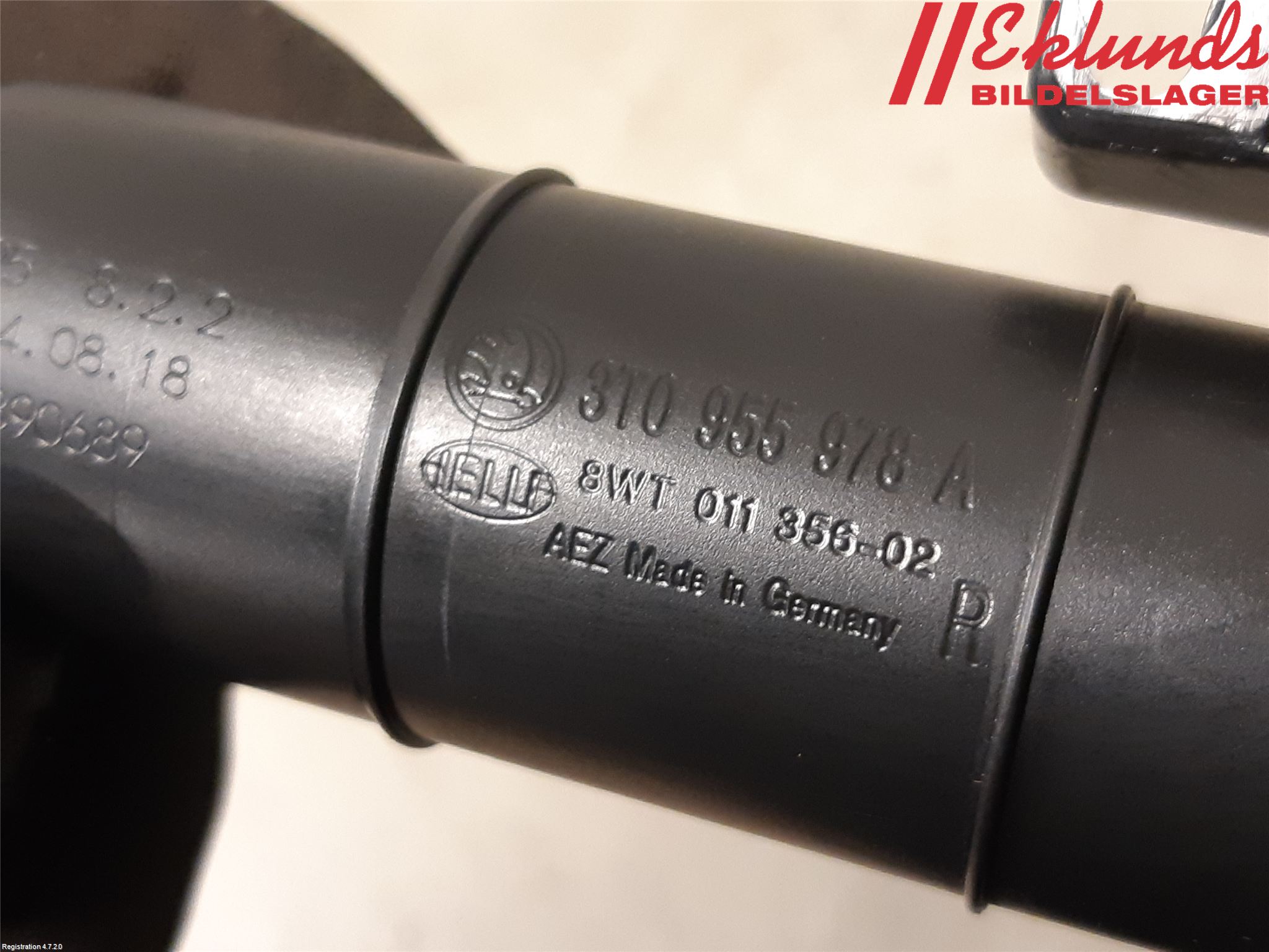 Skoda SUPERB 09-15 Spolarmunstycke Strålkastare