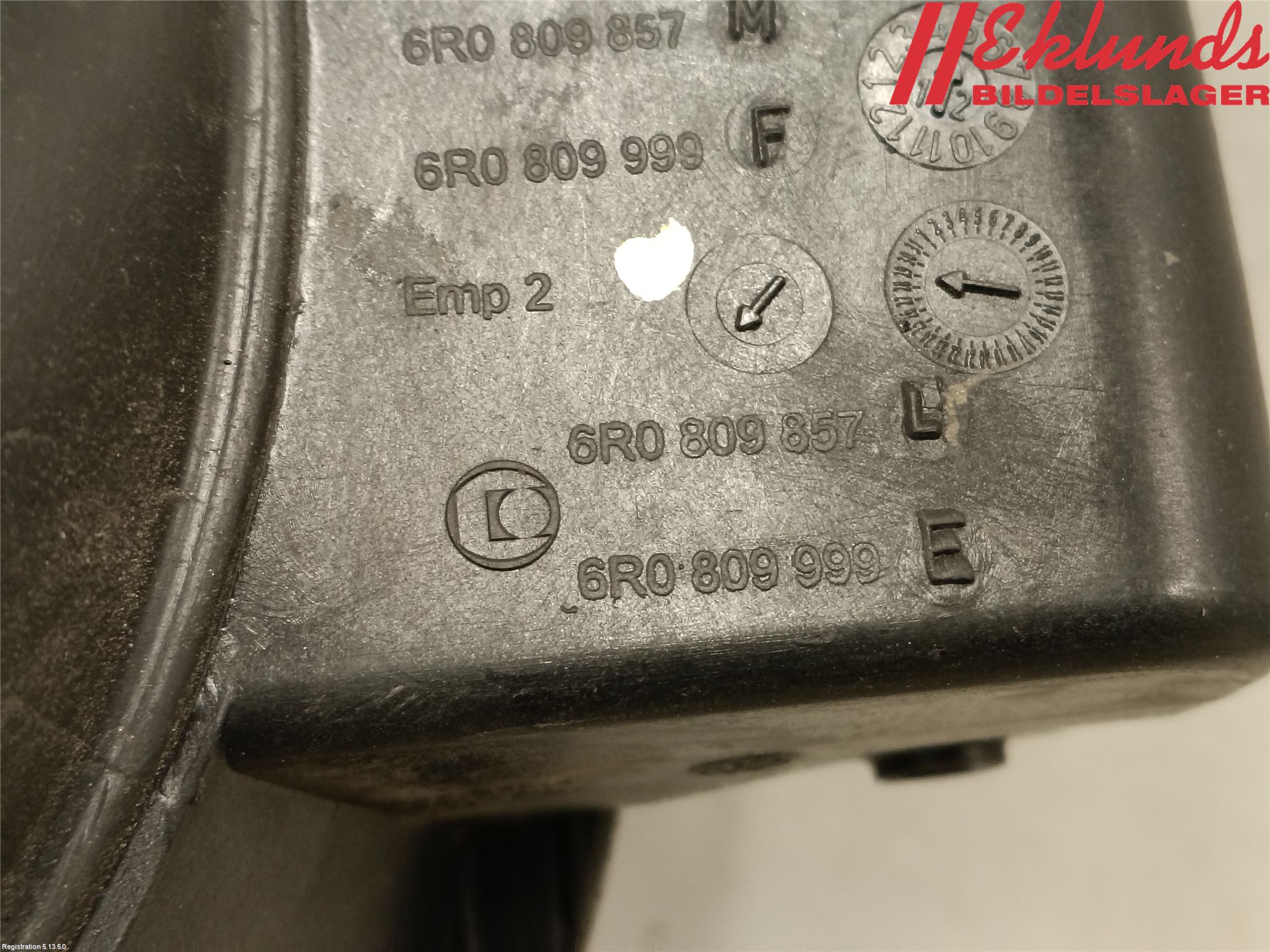 Volkswagen VW POLO 10-17 Tanklucka
