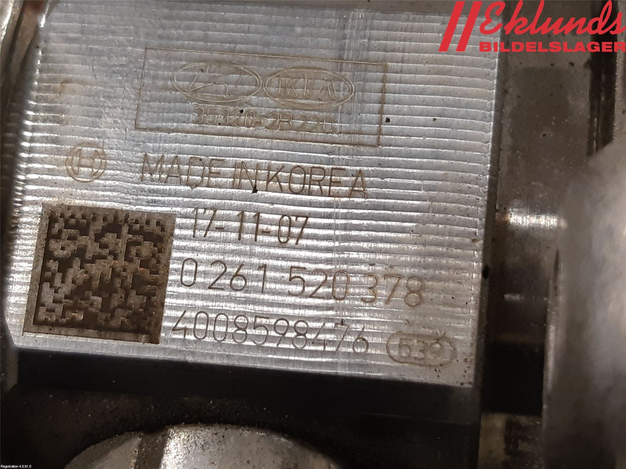 Kia CEED 12-18 Bränsle Insppump Bensin