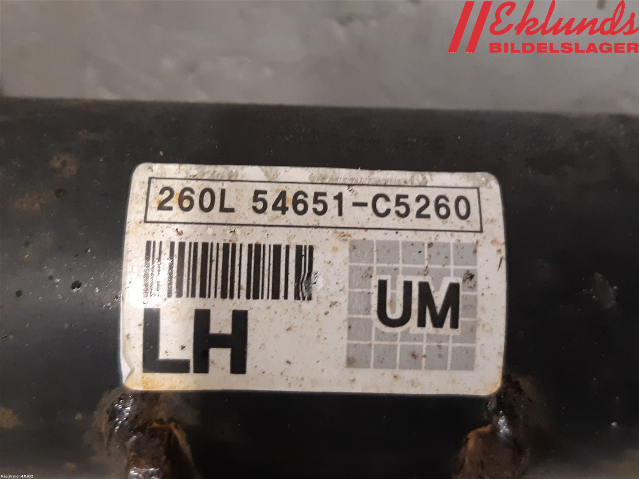 Kia SORENTO 15-20 Fjäderben Fram Vänster