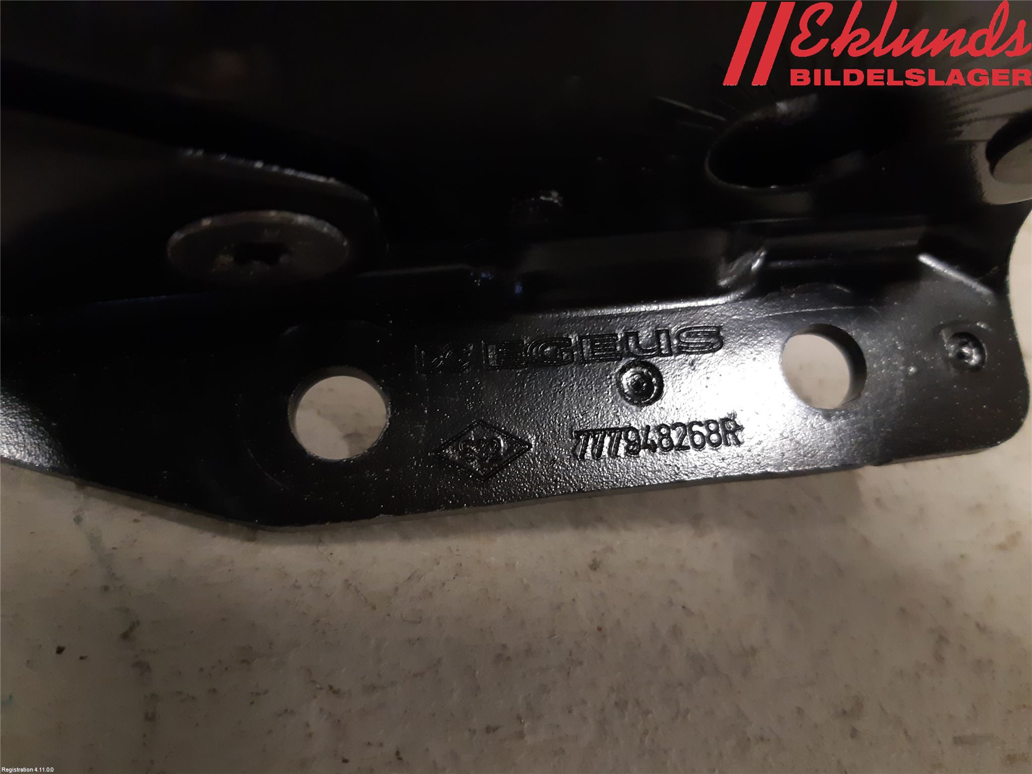 Renault KANGOO/E-TECH 21- Skjutdörr Gångjärn-Rullar