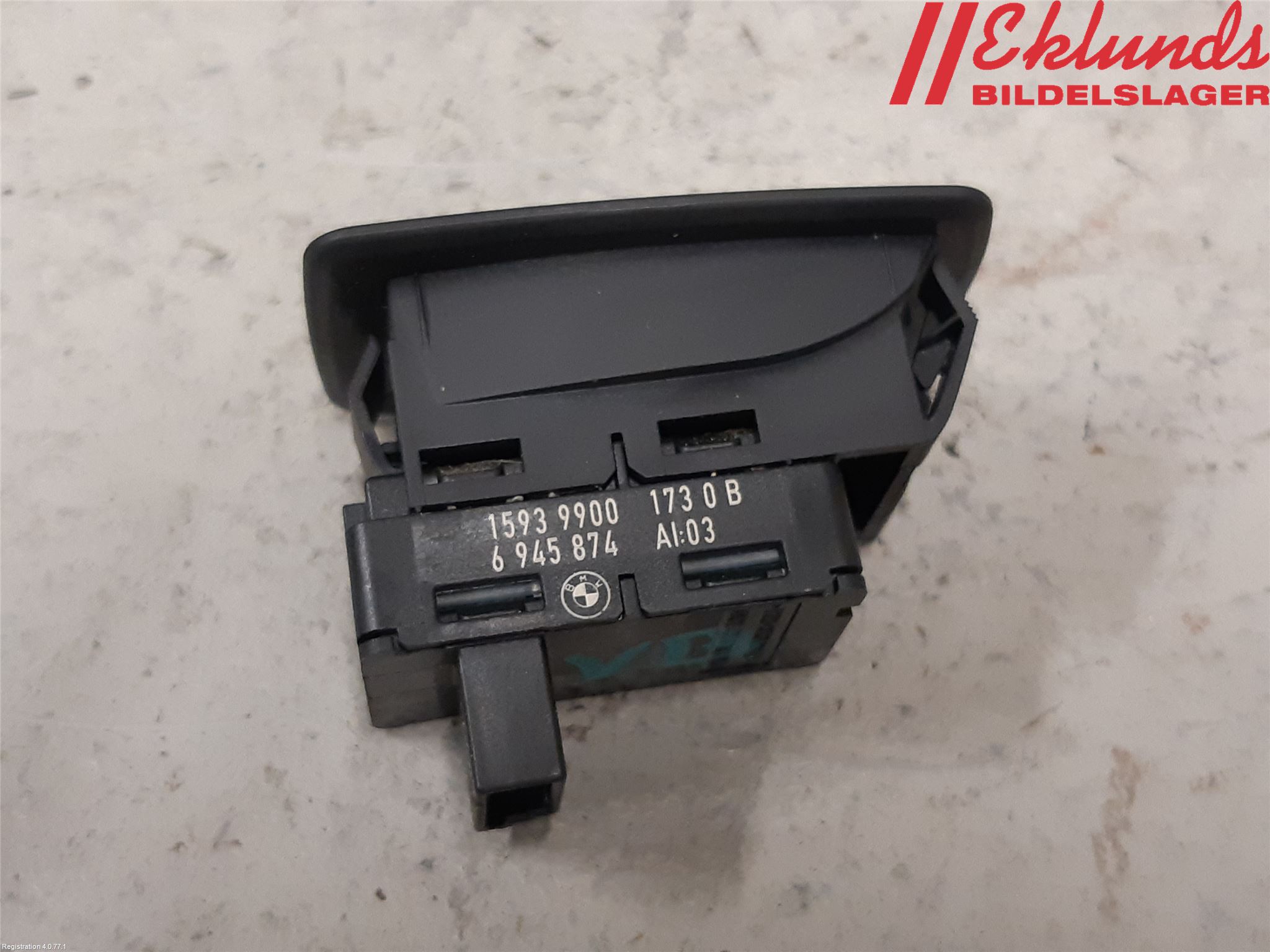 BMW X6 E71/E72   08-14 Strömställare Elhiss