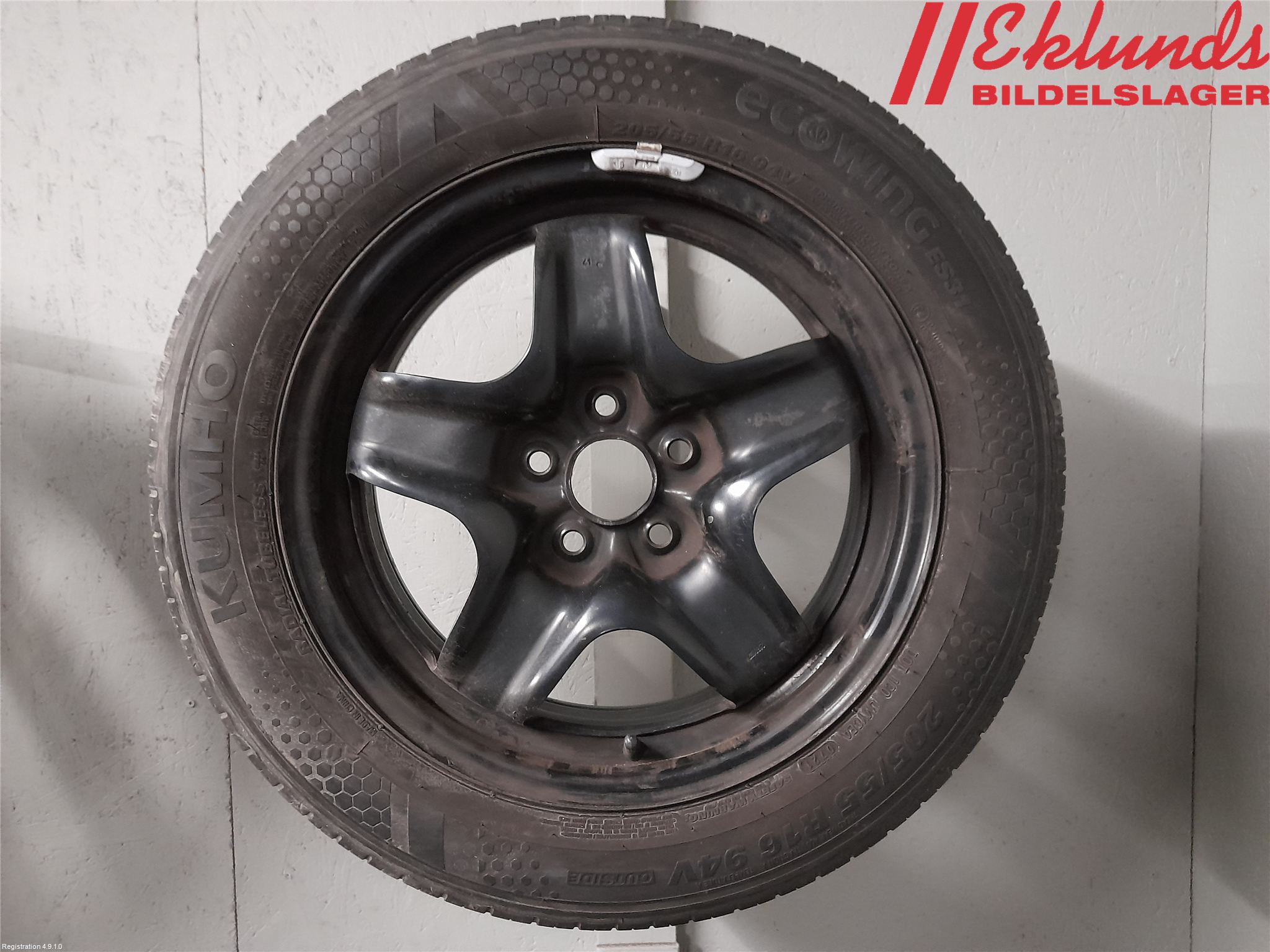 Opel ASTRA K 16-22 Sommardäck Plåtfälg 4St