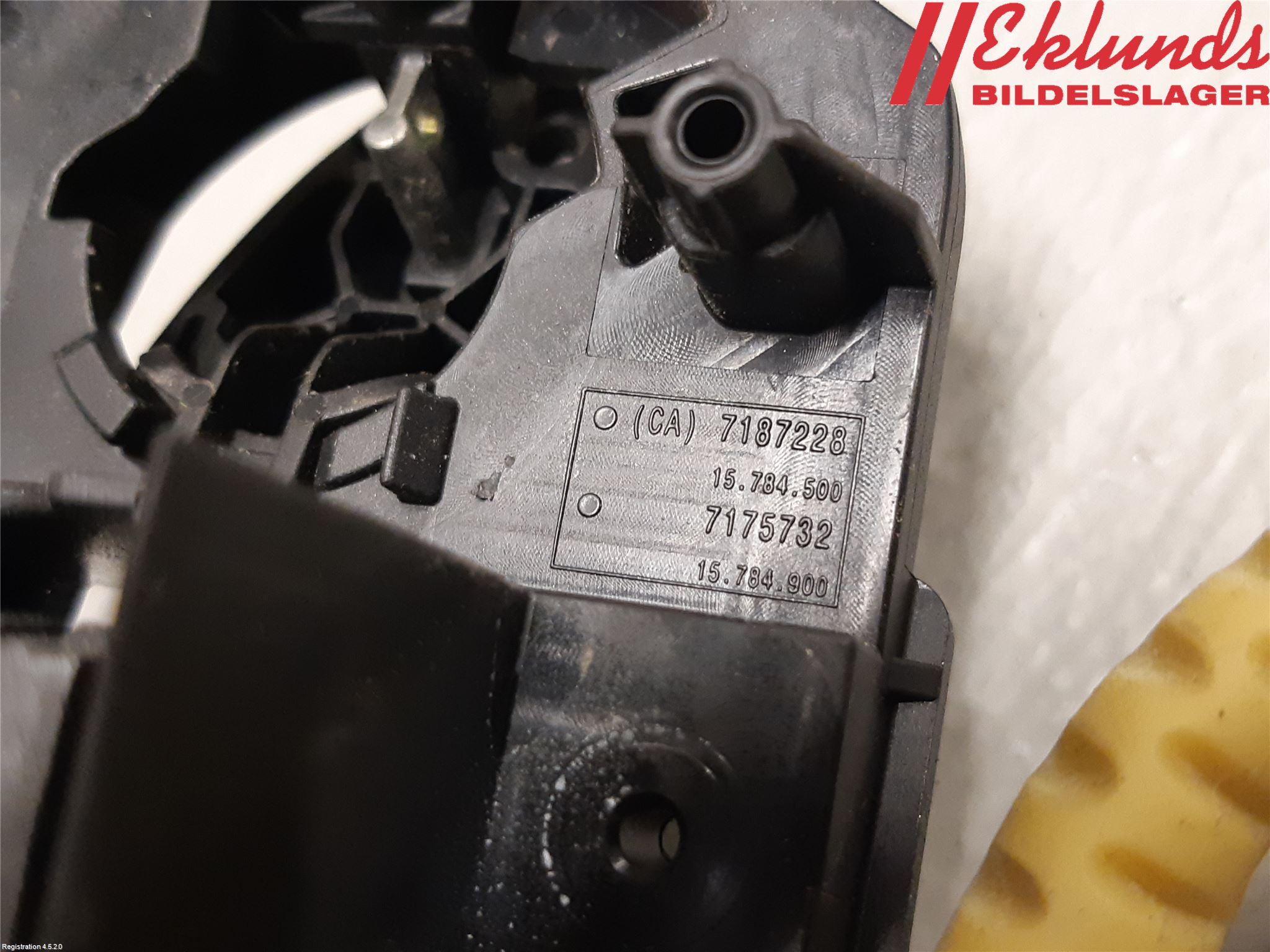 BMW 5 F10/F11/F18 09-17 Dörrhandtag Yttre Hö