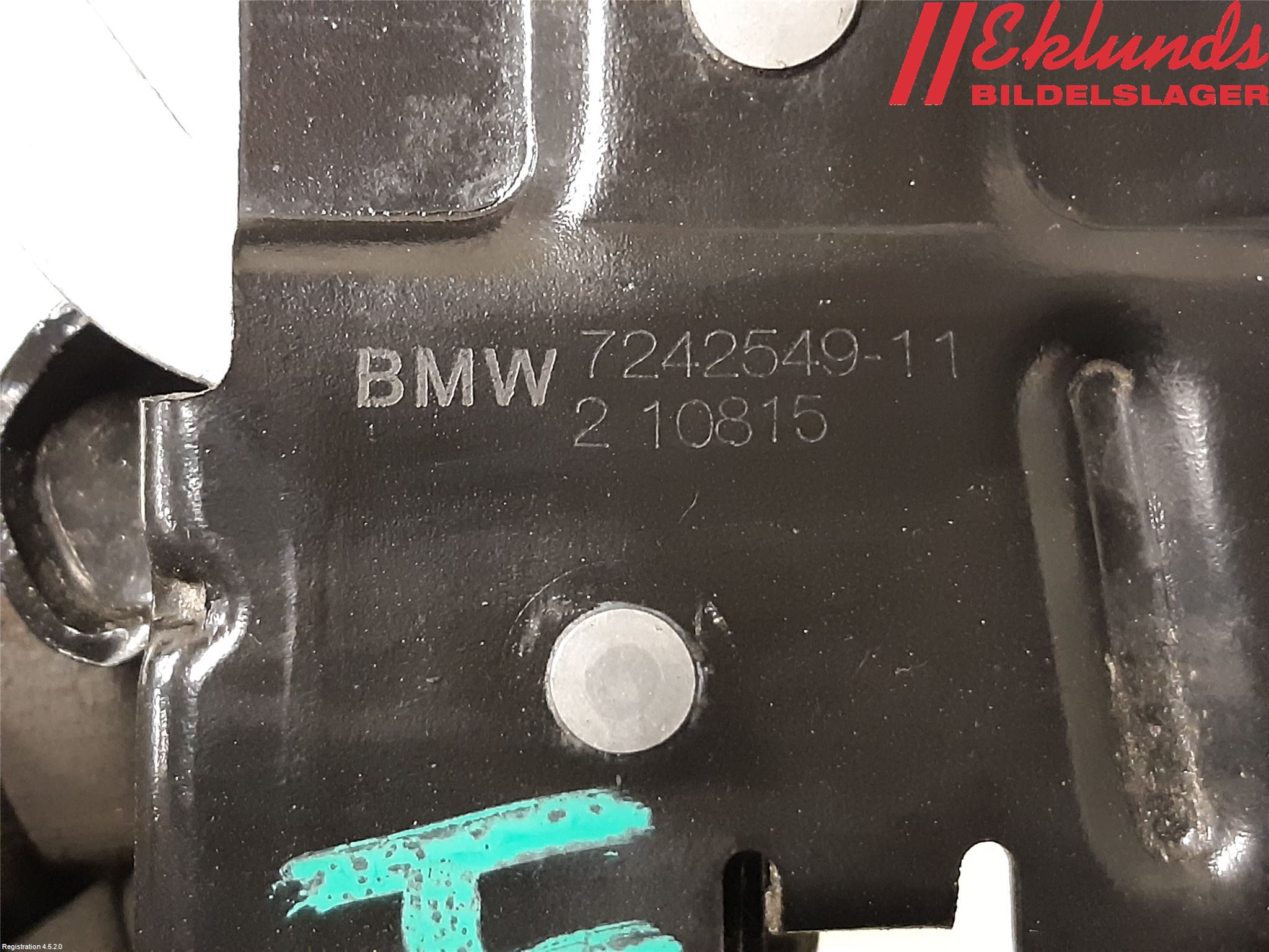 BMW 4 F32/F33/F82/F83 13-20 Huvlås