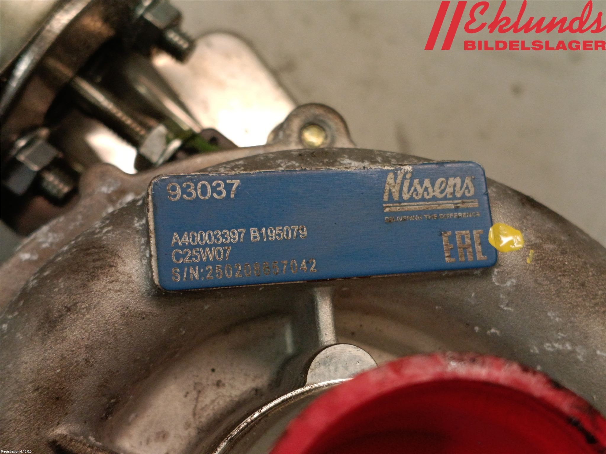 Volvo S40 08-12 Turboaggregat