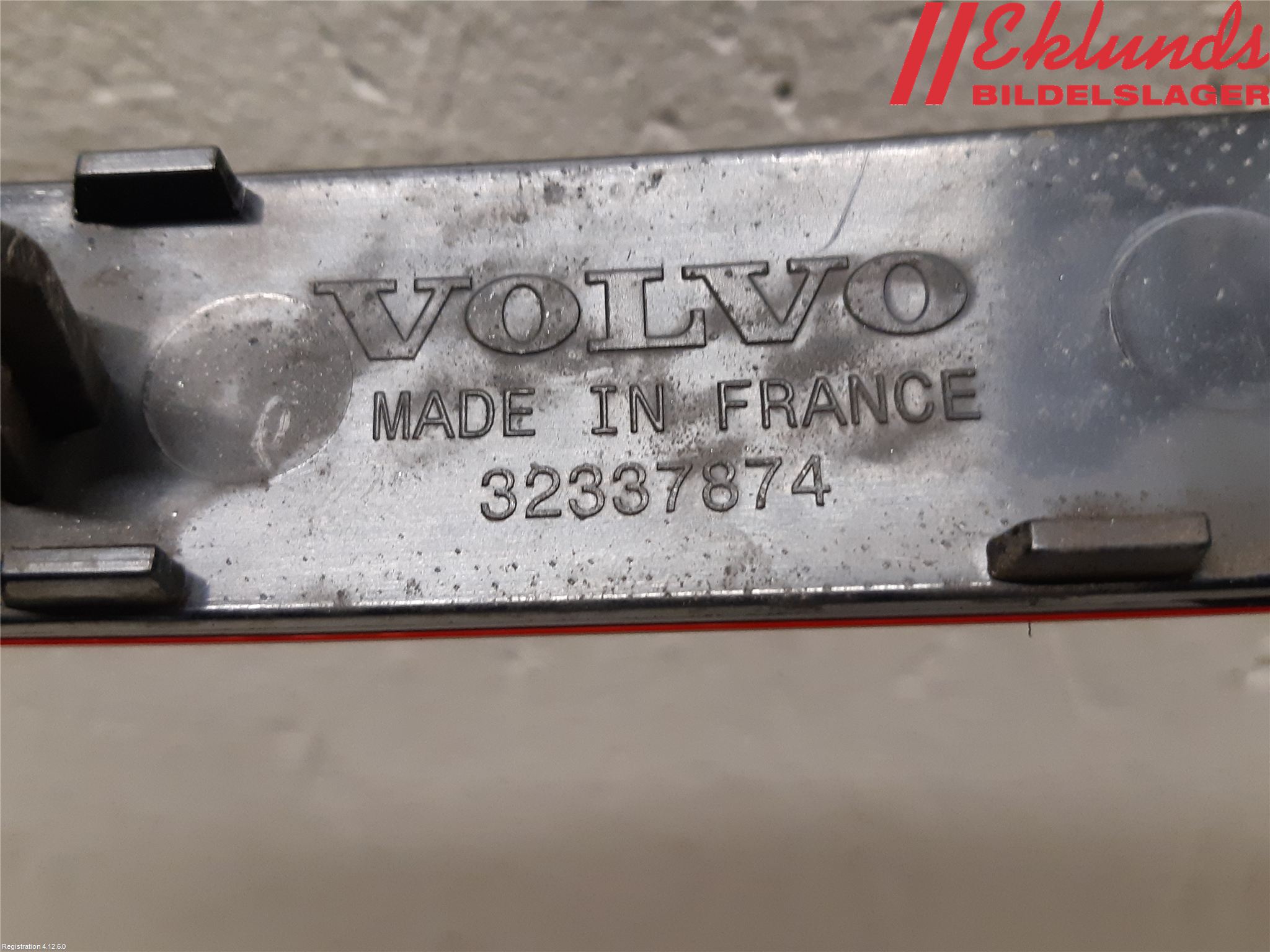 Volvo V60 19- Dimljus/Reflex Bak