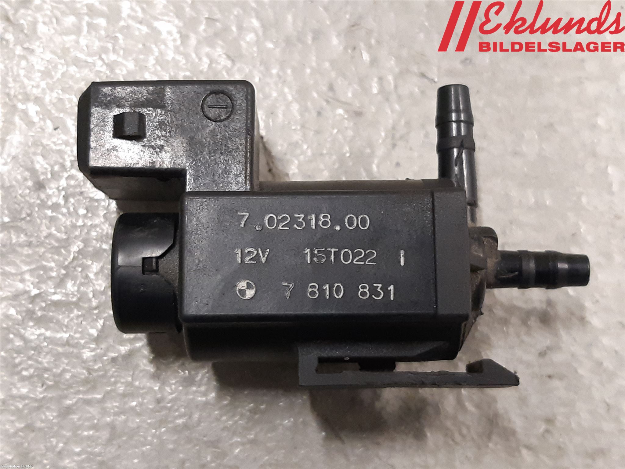 BMW 3 F30/F31/F80 12-19 Vakuumventil