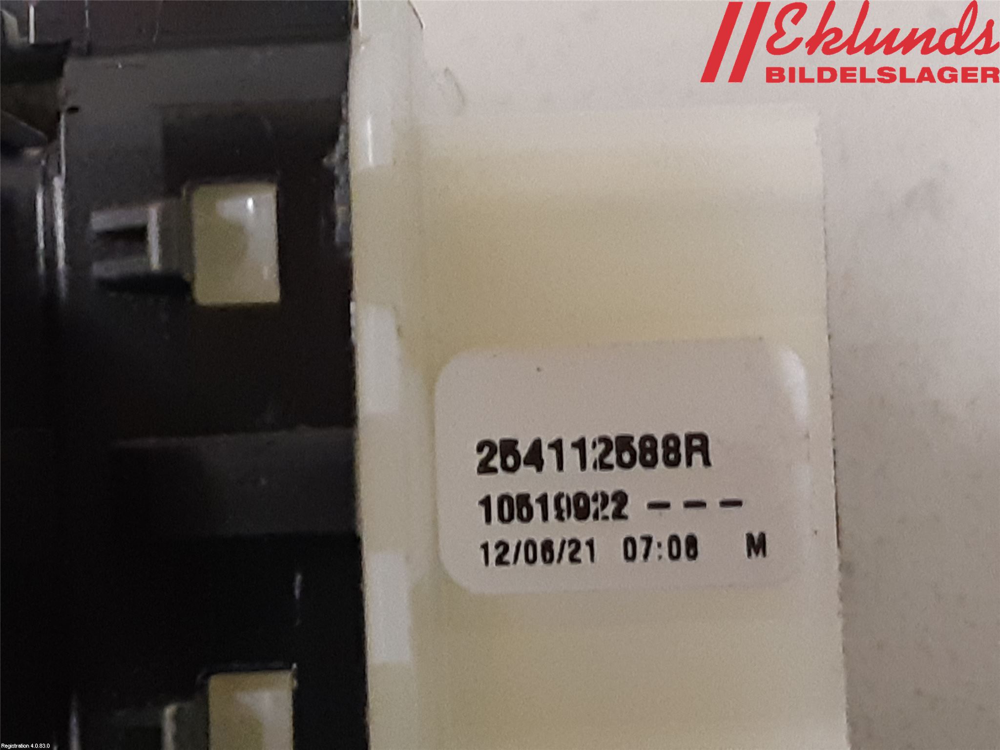 Fiat TALENTO 16- Strömställare Elhiss