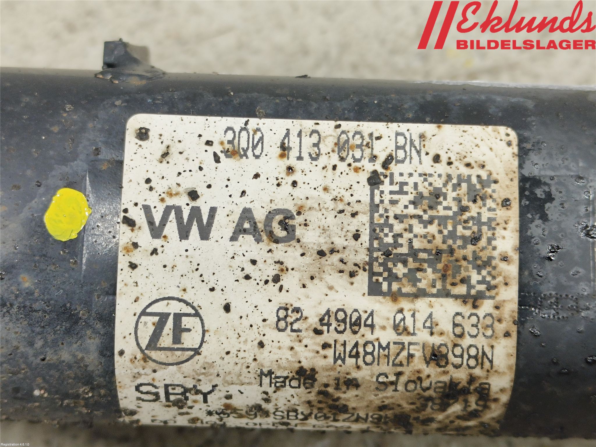 Volkswagen VW PASSAT 20-24 Fjäderben Fram Höger