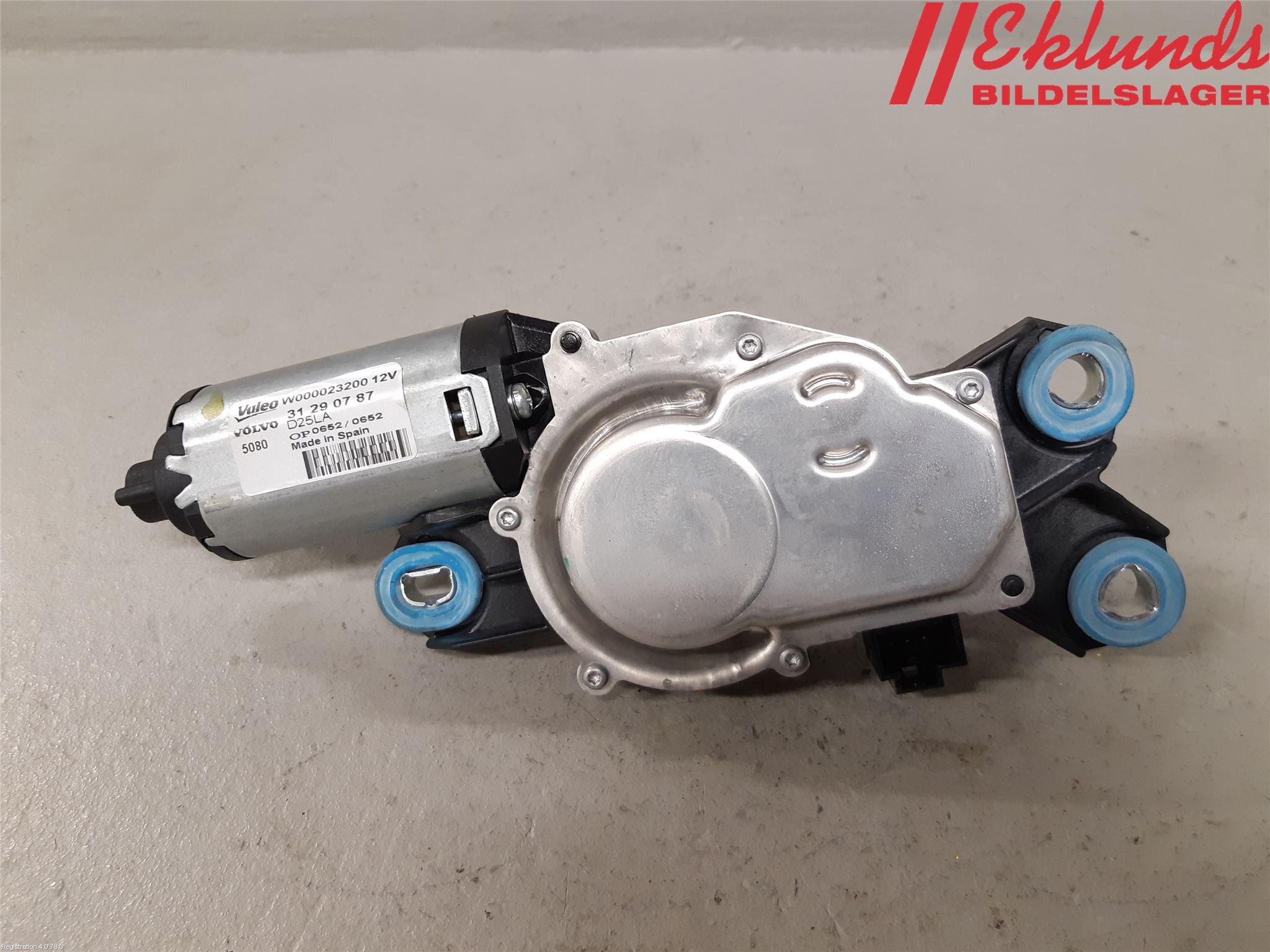 Volvo V70 08-13 Torkarmotor Baklucka