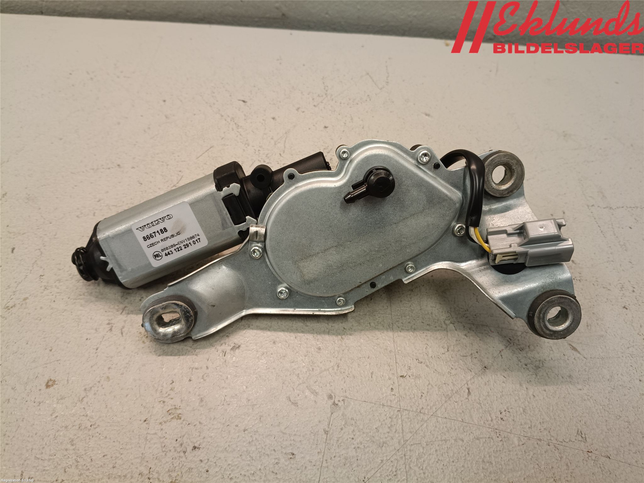 Volvo V70 05-08 Torkarmotor Baklucka