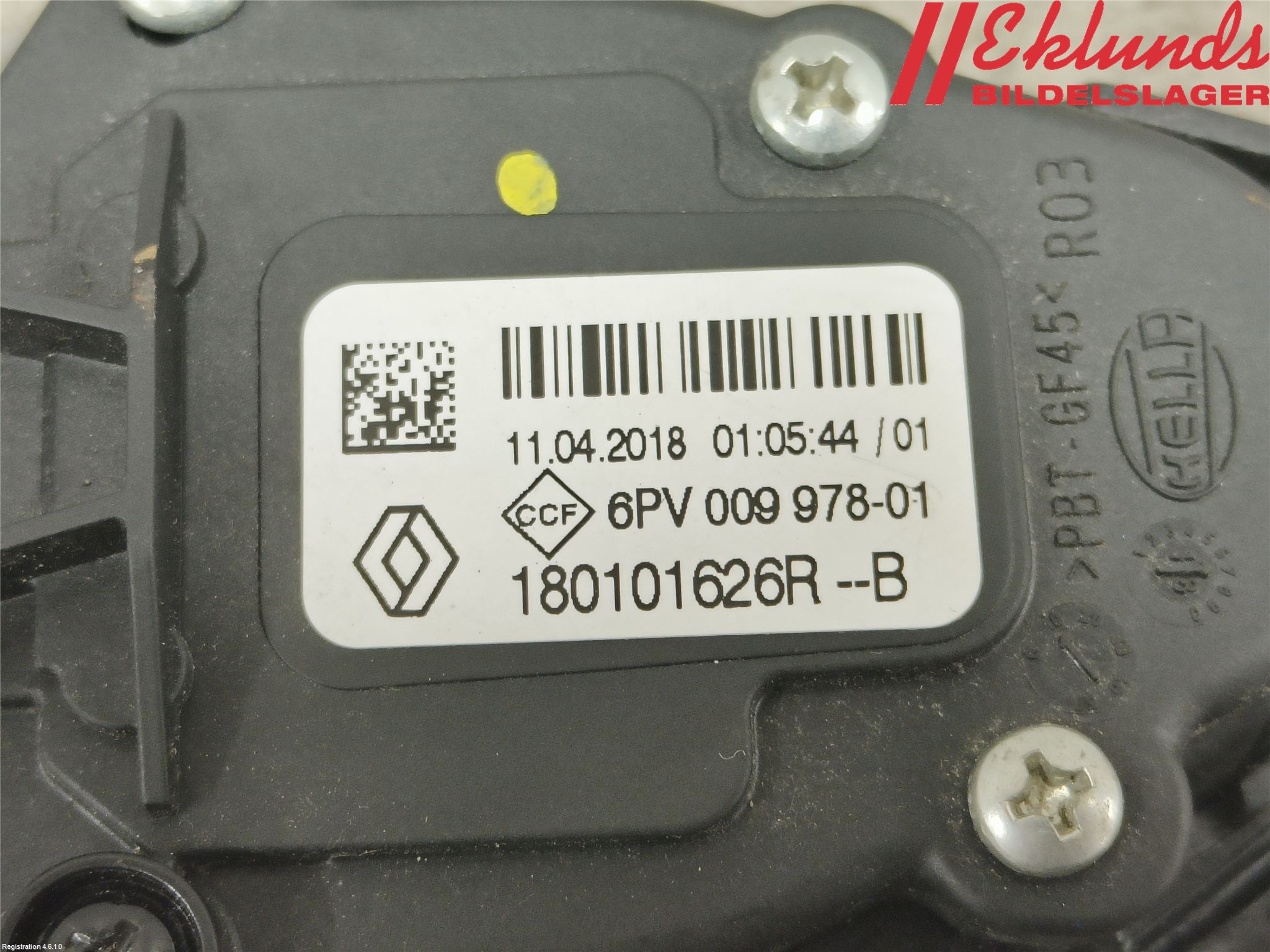 Opel MOVANO B 10-22 Gaspedal