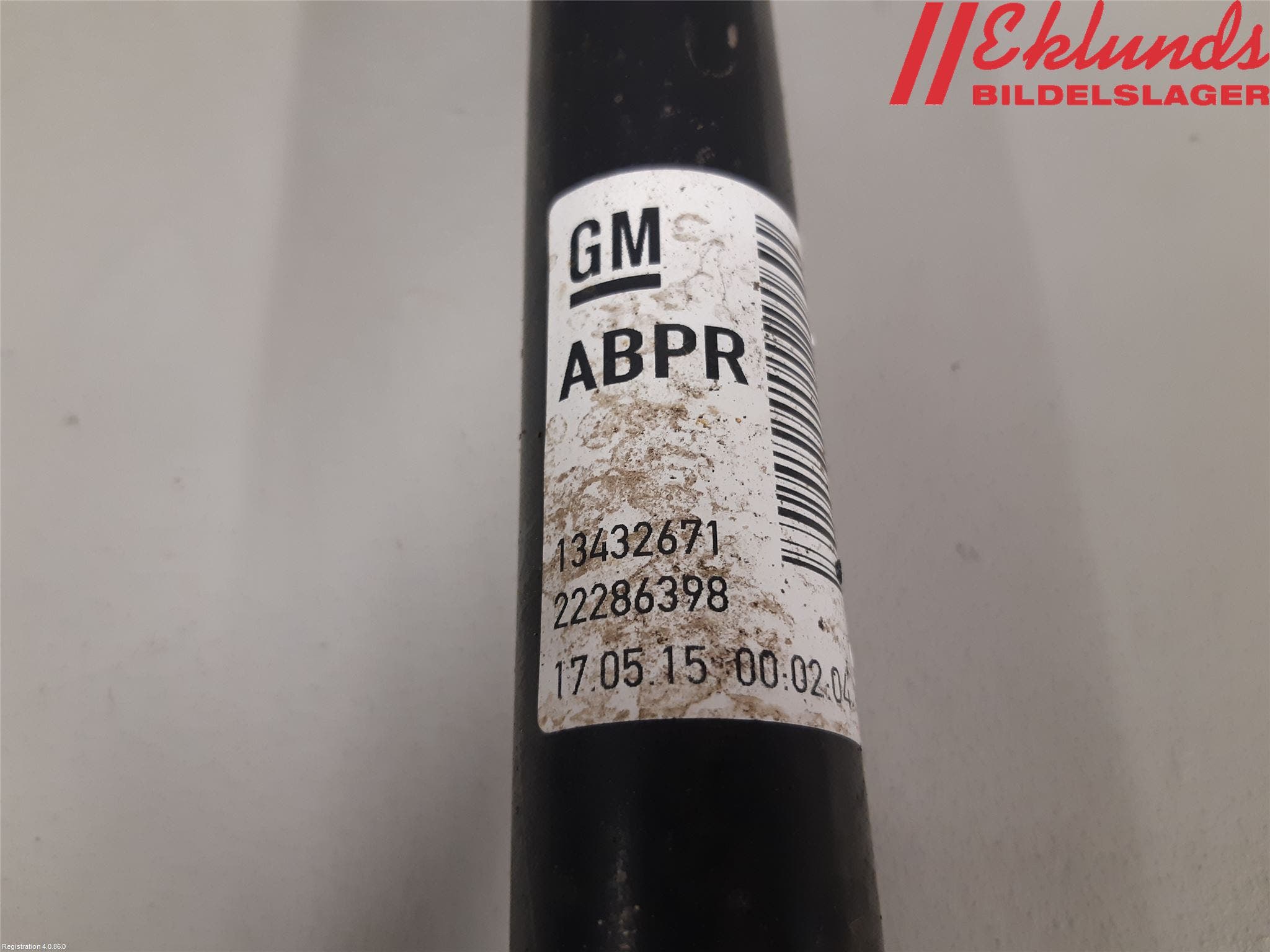 Opel CORSA E 15-19 Stötdämpare Bak