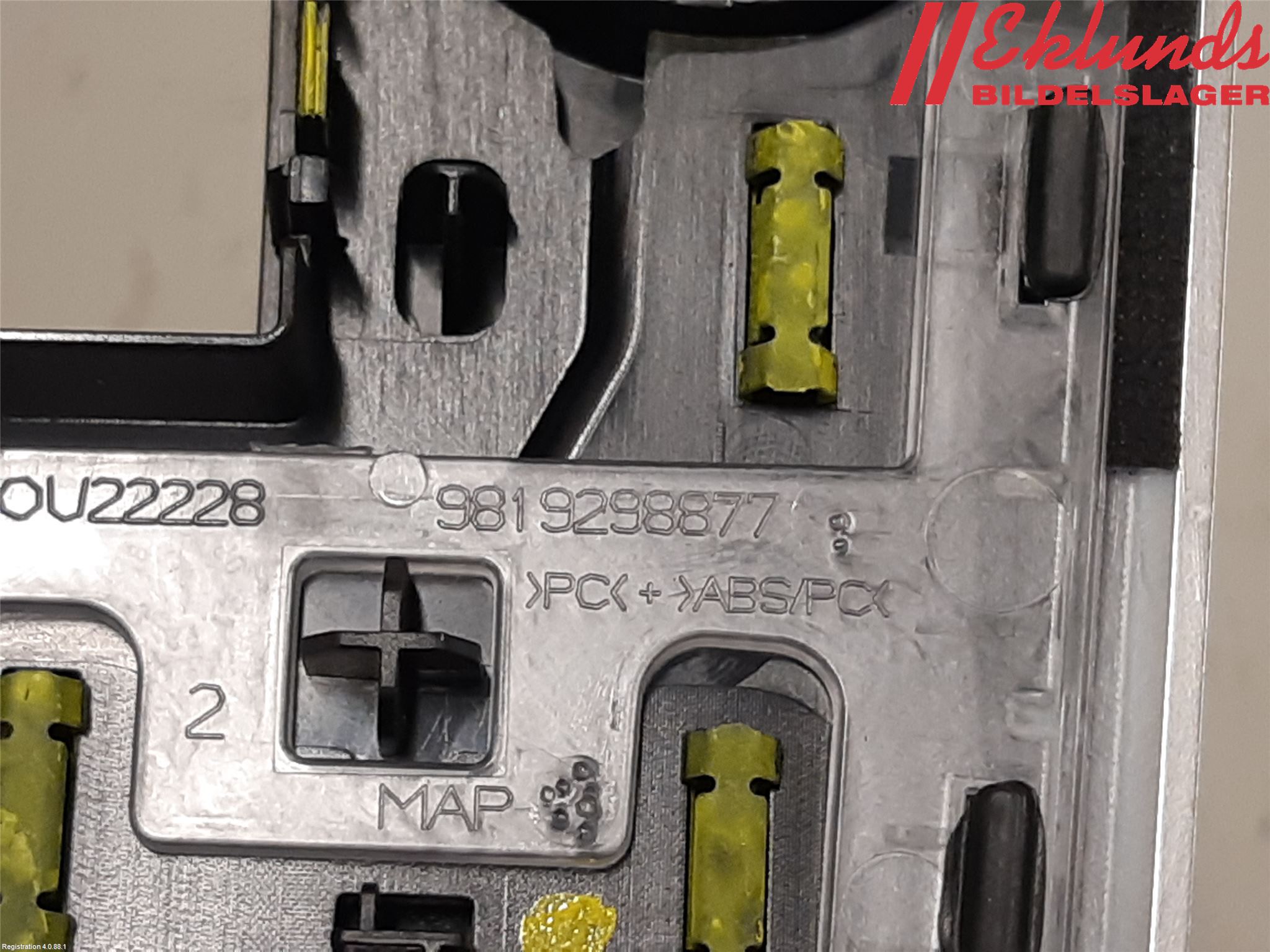 Peugeot 508 19- Instrumentbräda Inlägg-Dekorlist
