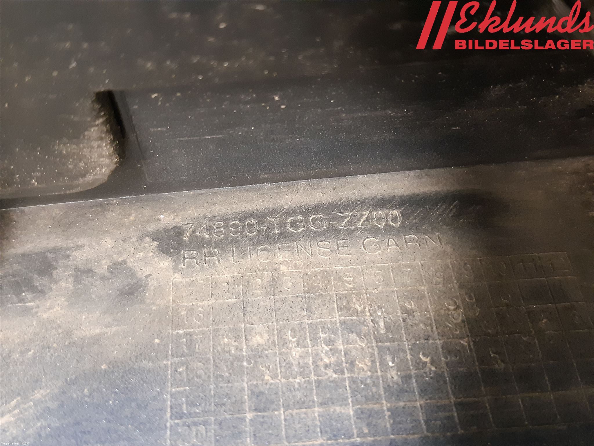 Honda CIVIC 17-22 List Bak-Baklucka