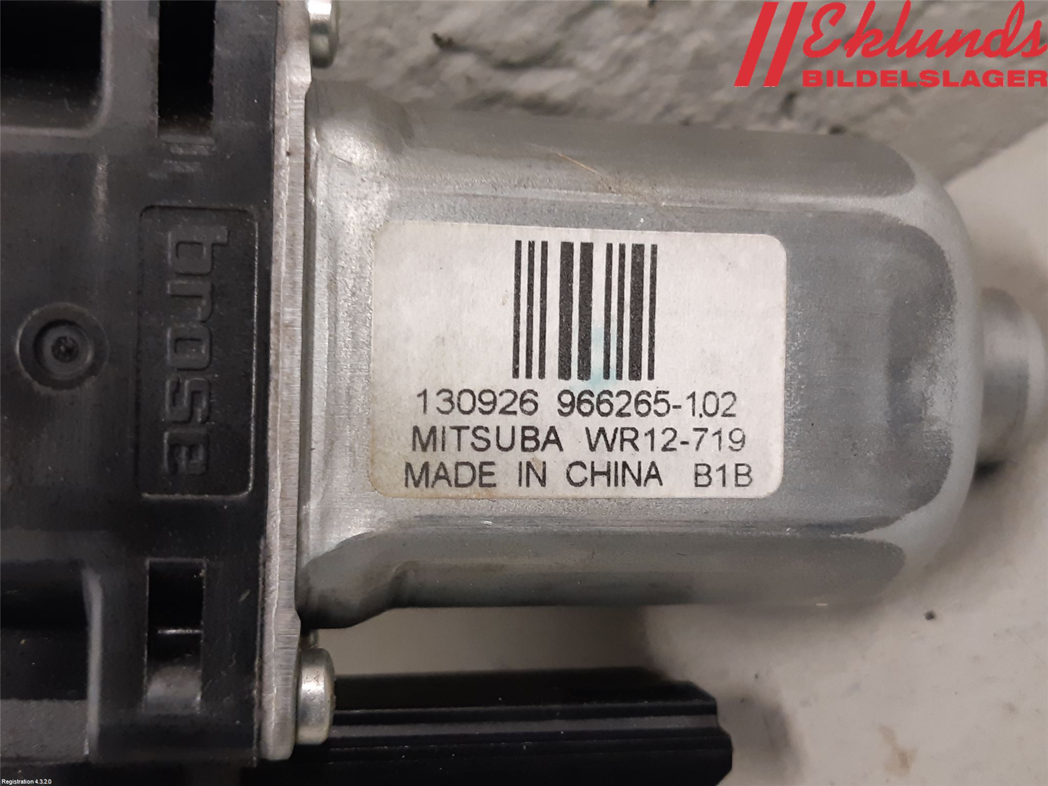 Volvo V70 14-16 Fönsterhissmotor