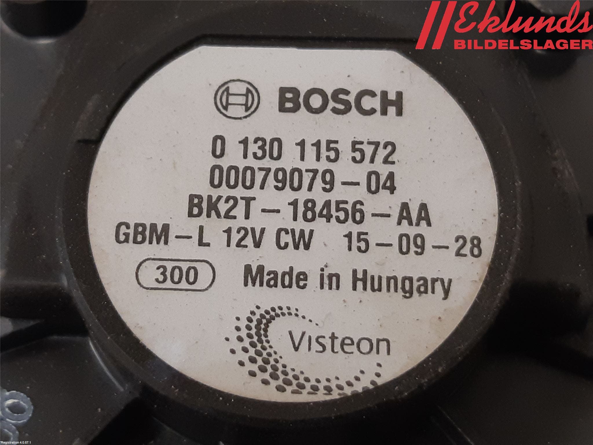 Ford TRANSIT/TOURNEO CUSTOM 13-24 Ac Värmefläkt