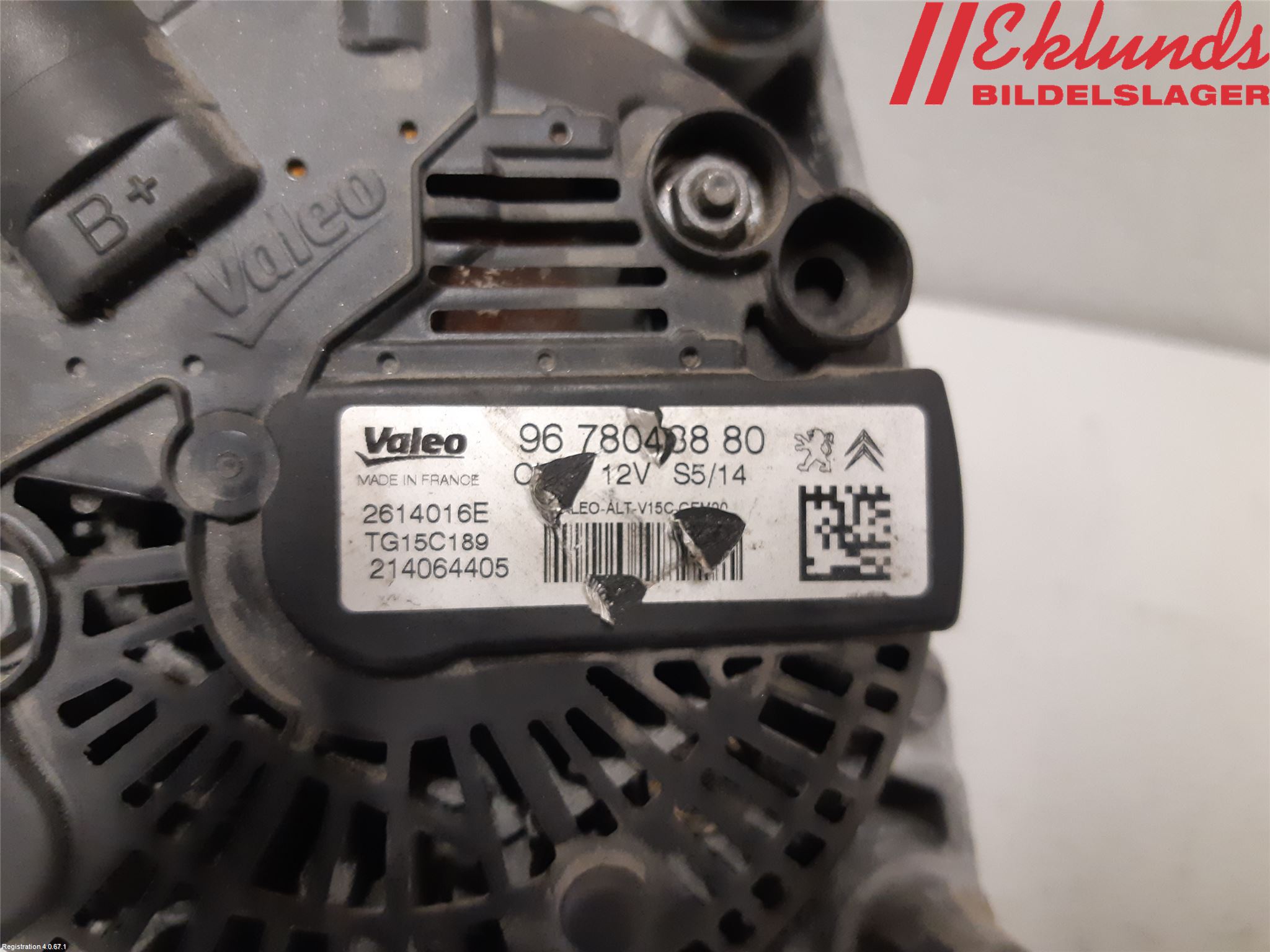 Fiat SCUDO 07-16 Generator