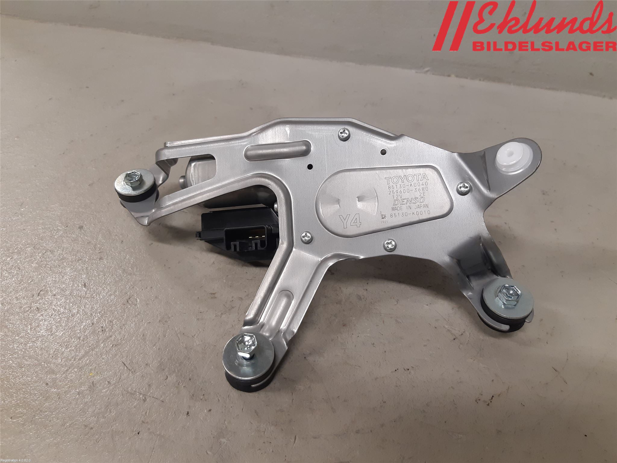 Toyota YARIS XP21 20- Torkarmotor Baklucka